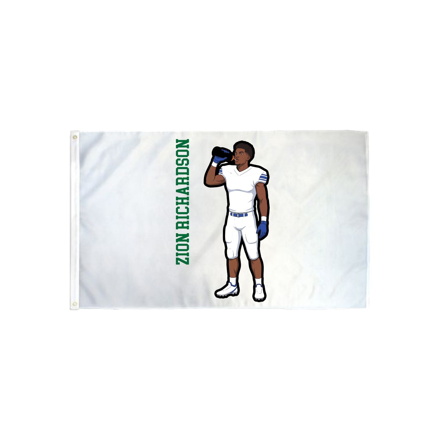 3x5 Flag — Name Vertical in Classic