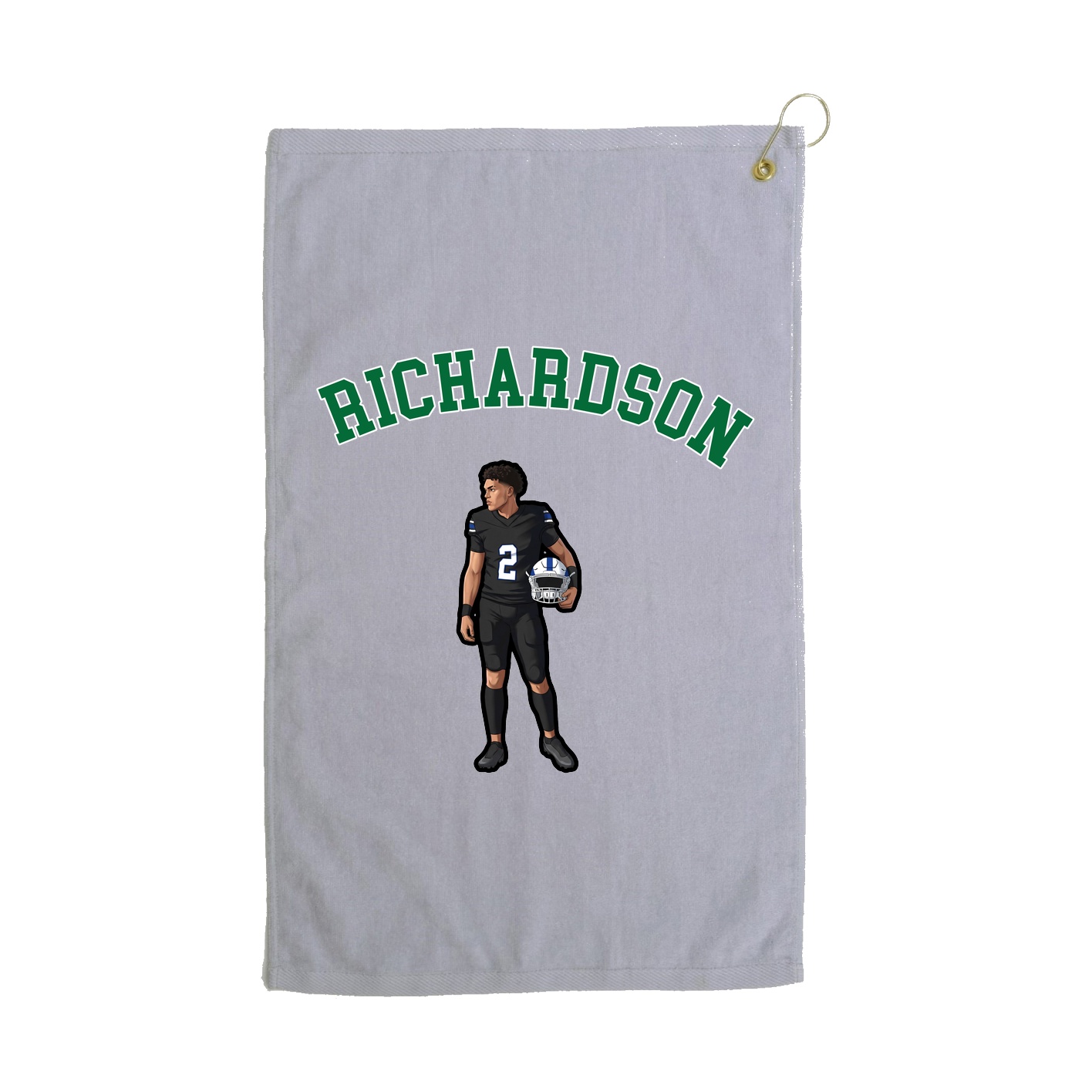 Golf Towel — Shirsey Arch in Grey
