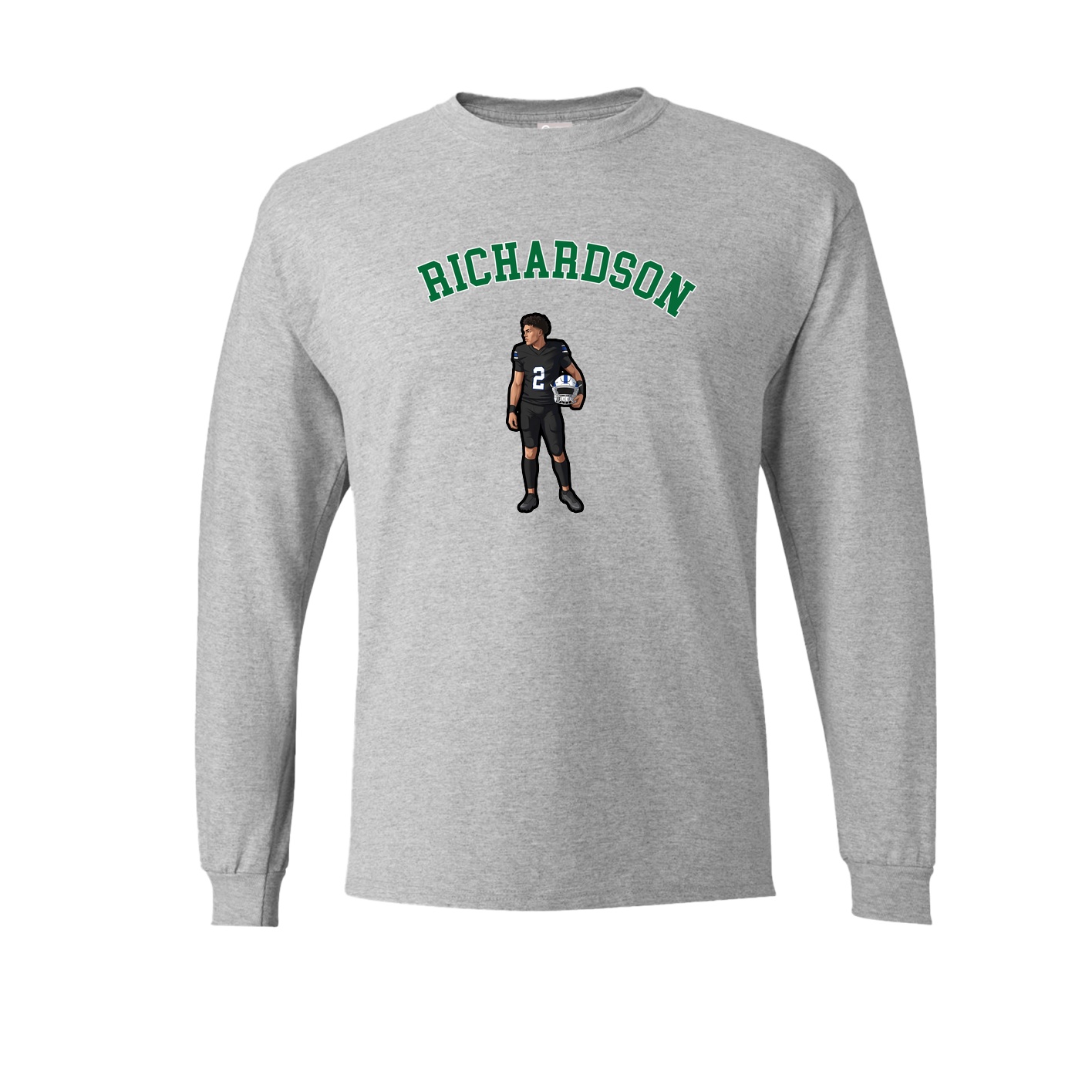 Long Sleeve Tee — Shirsey Arch in Grey
