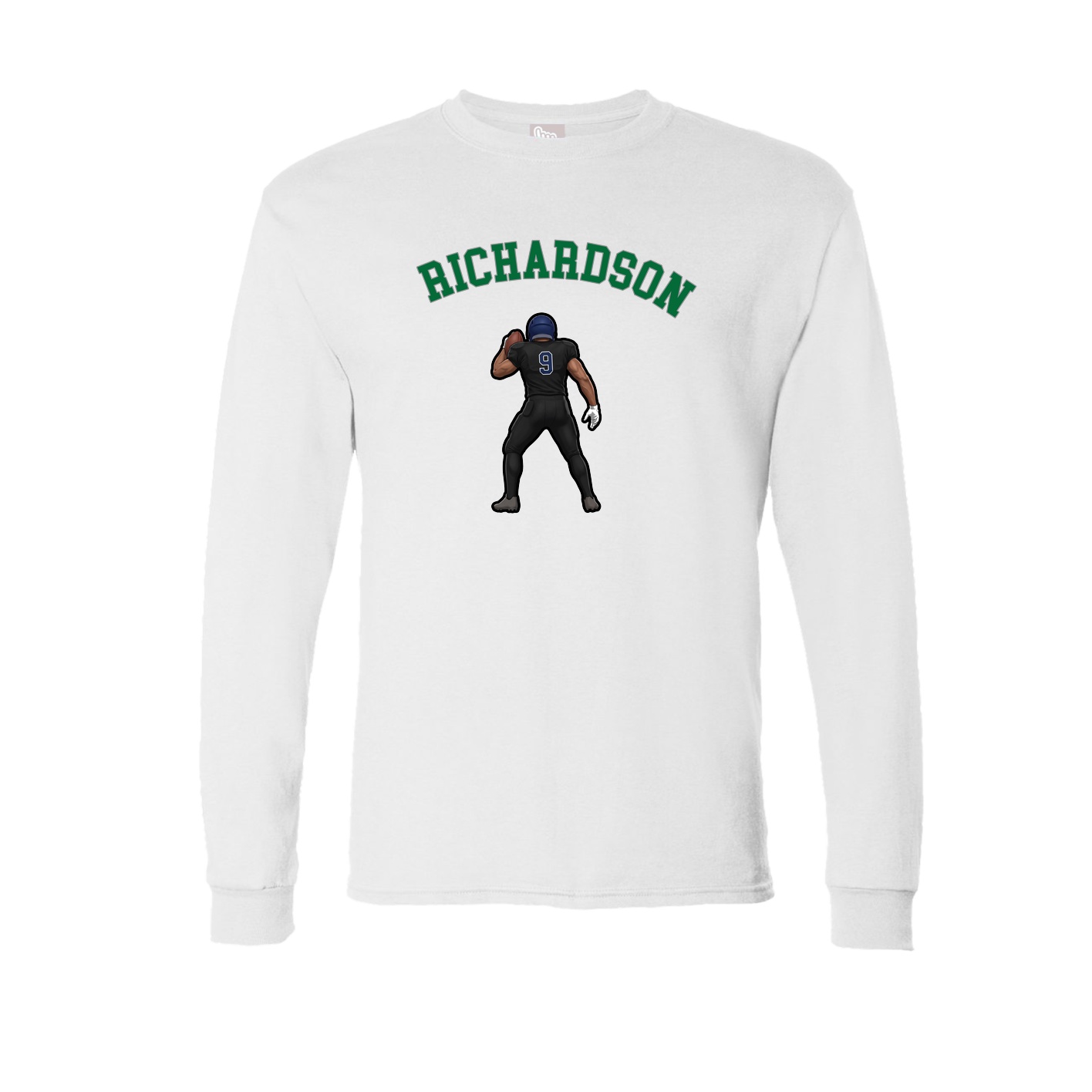Long Sleeve Tee — Shirsey Arch in White
