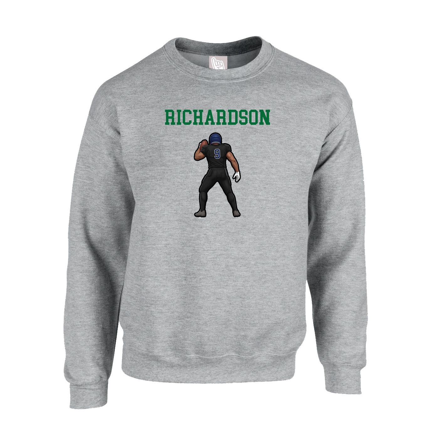 Fleece Crew — Shirsey in Grey