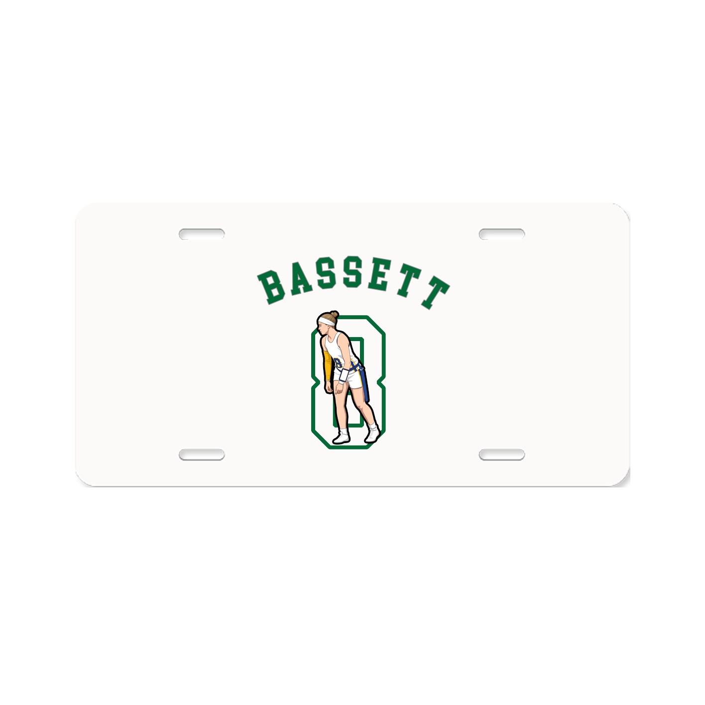 License Plate — Shirsey Arch in Classic