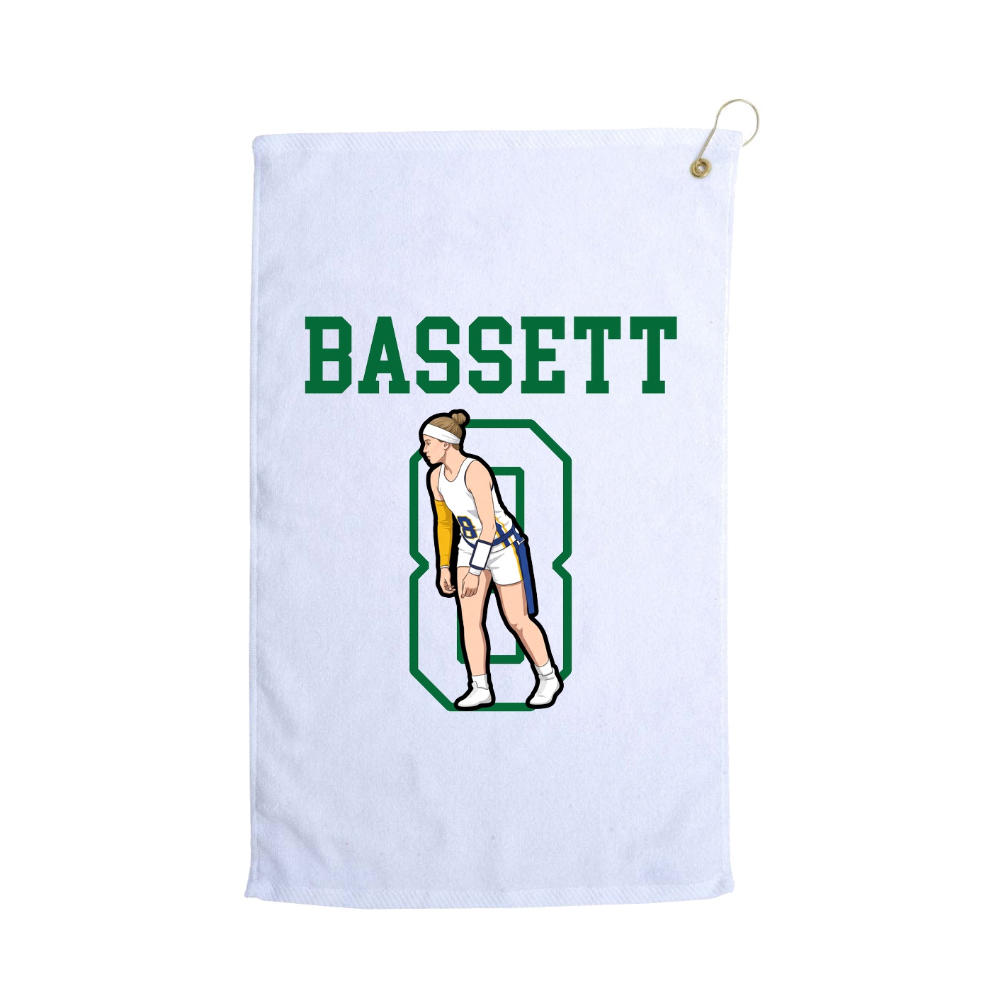 Golf Towel — Shirsey in White
