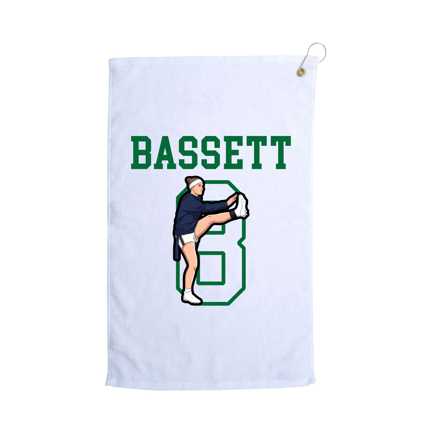 Golf Towel — Shirsey in White
