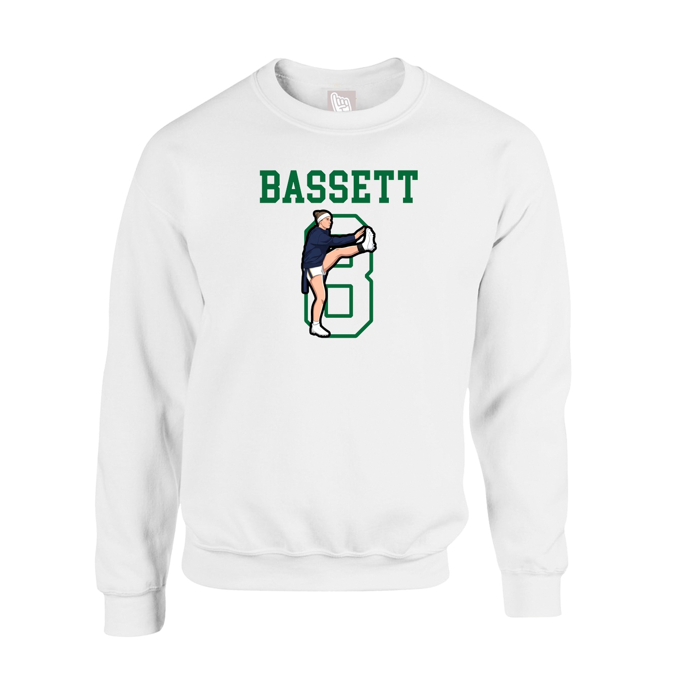 Fleece Crew — Shirsey in White
