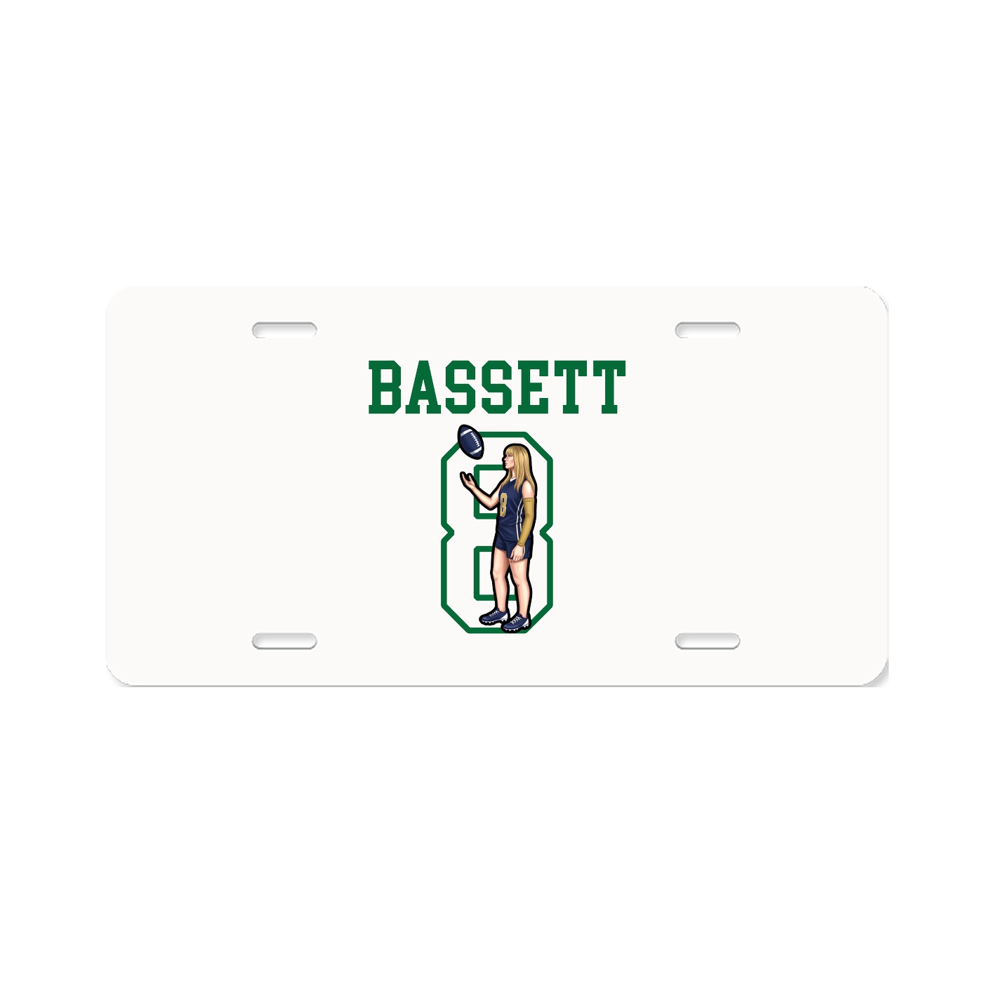 License Plate — Shirsey in Classic