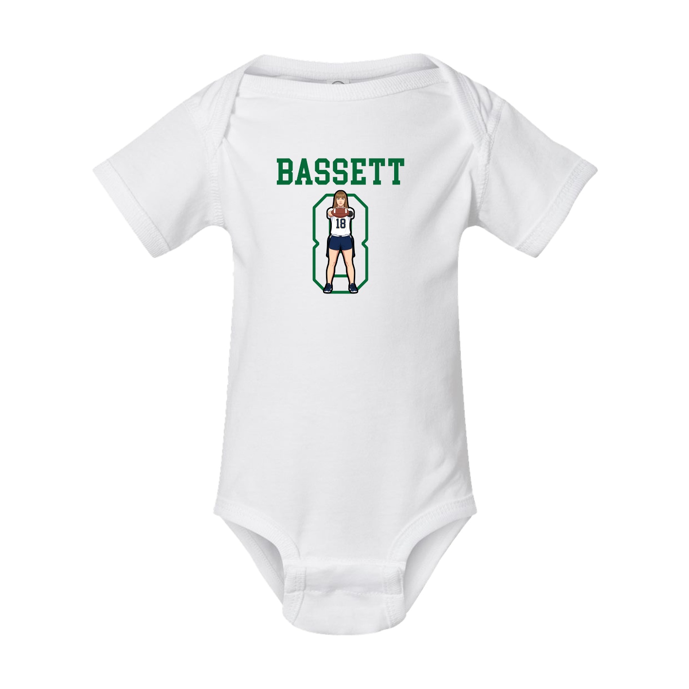 Baby Onesie — Shirsey in White
