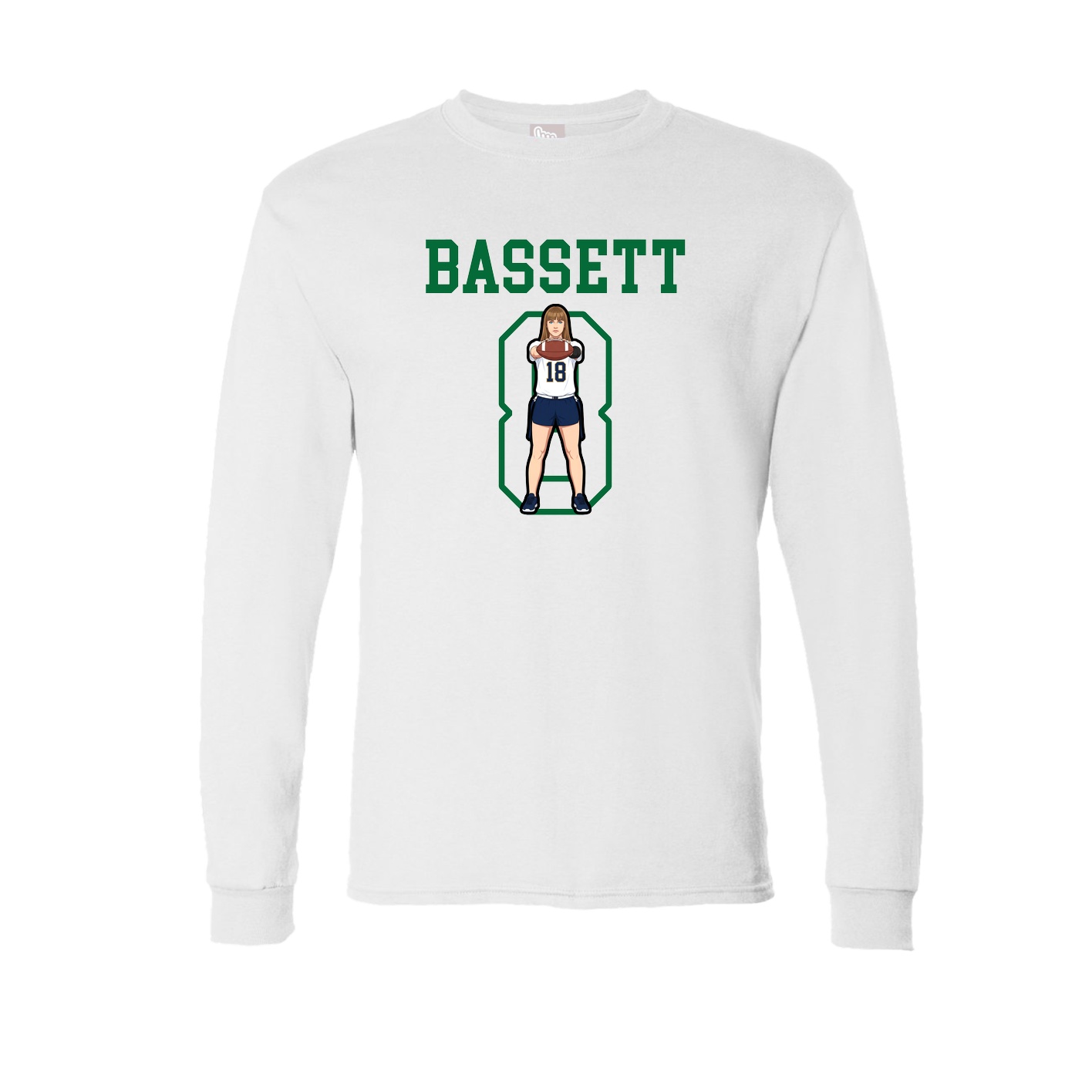 Long Sleeve Tee — Shirsey in White