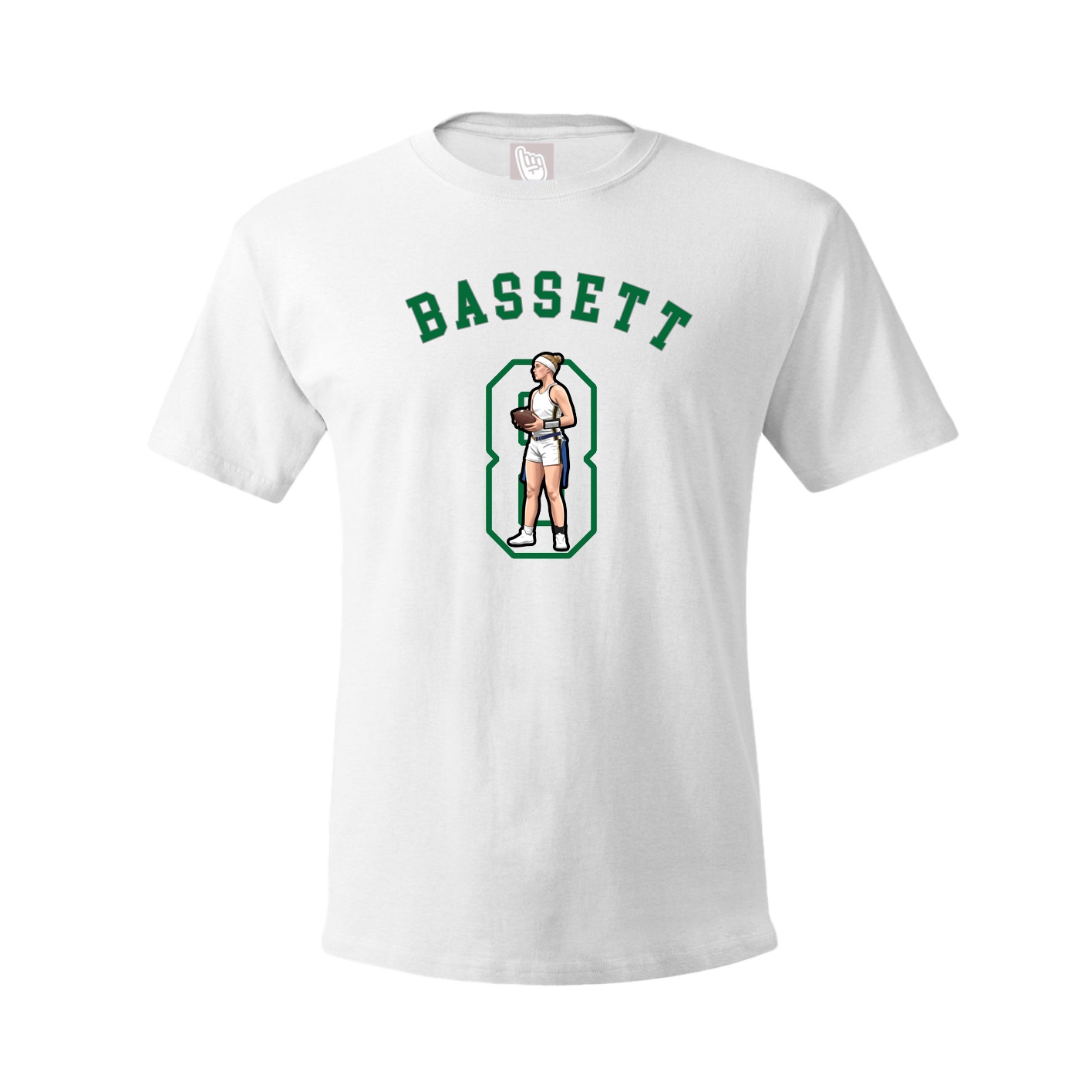 Youth Tee — Shirsey Arch in White