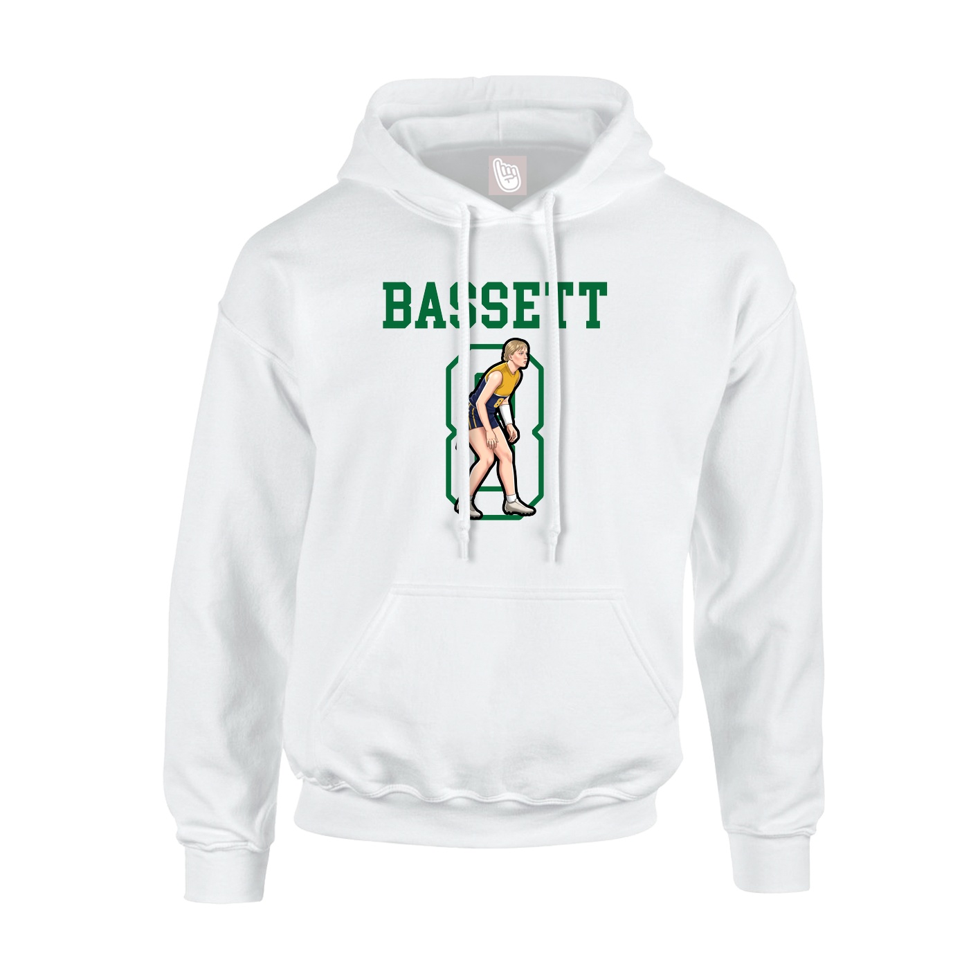 Youth Hoodie — Shirsey in White