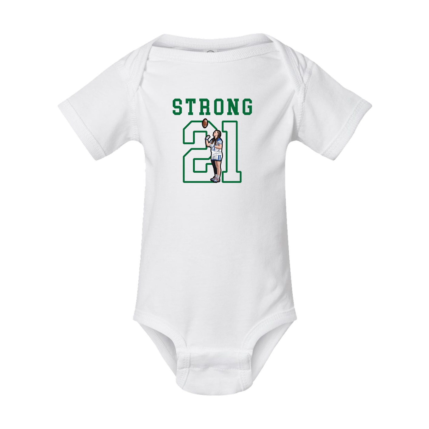 Baby Onesie — Shirsey in White