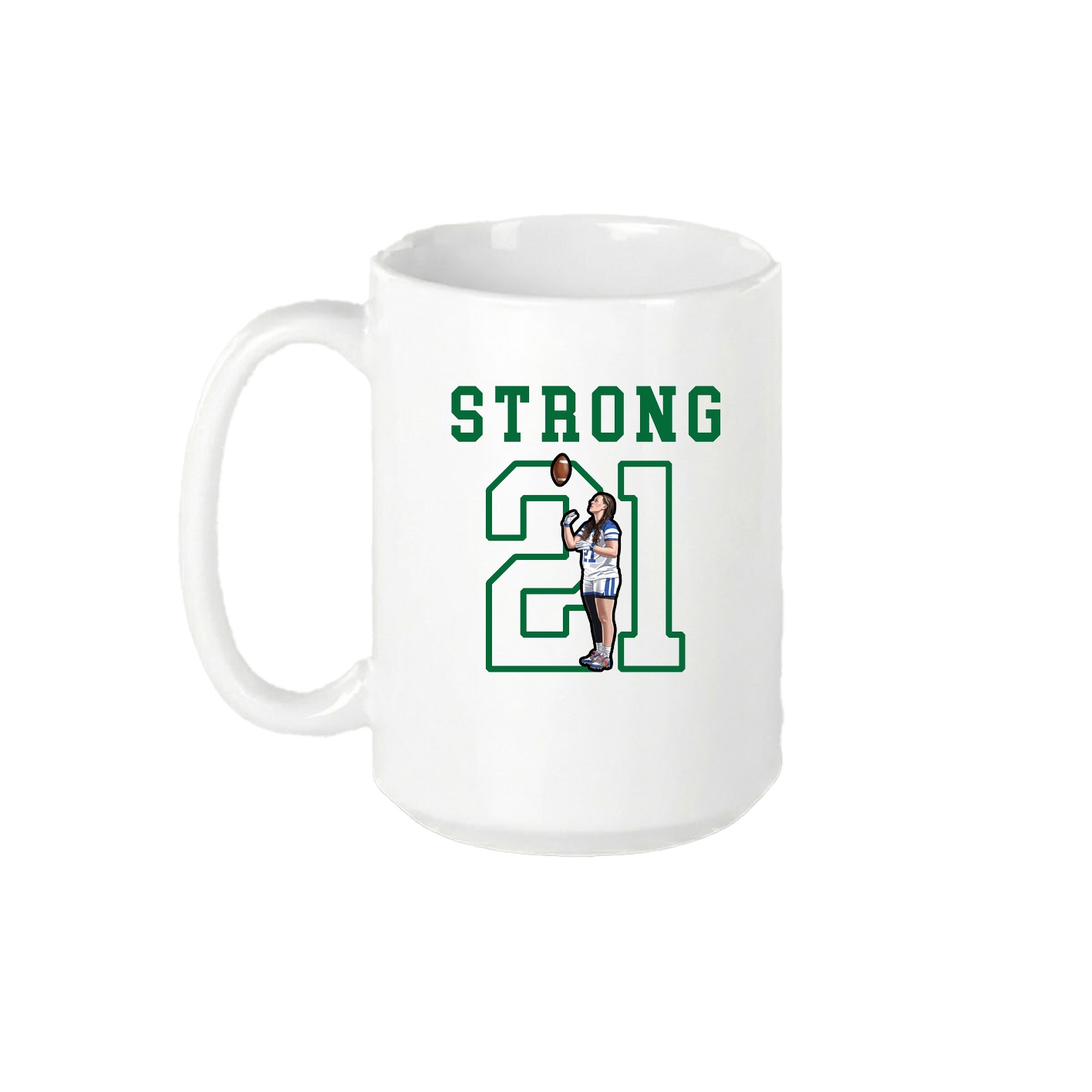 15oz Coffee Mug — Shirsey in White