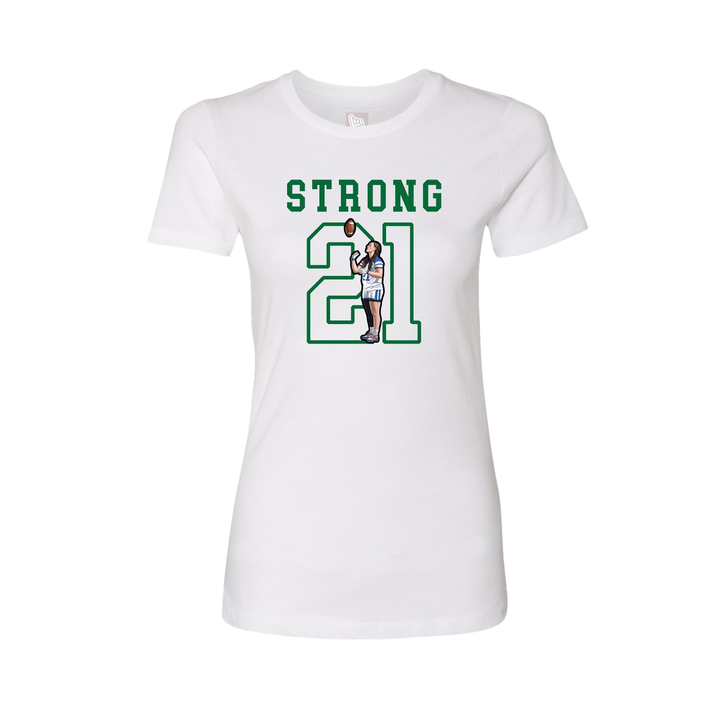 Fitted Women's Tee — Shirsey in White