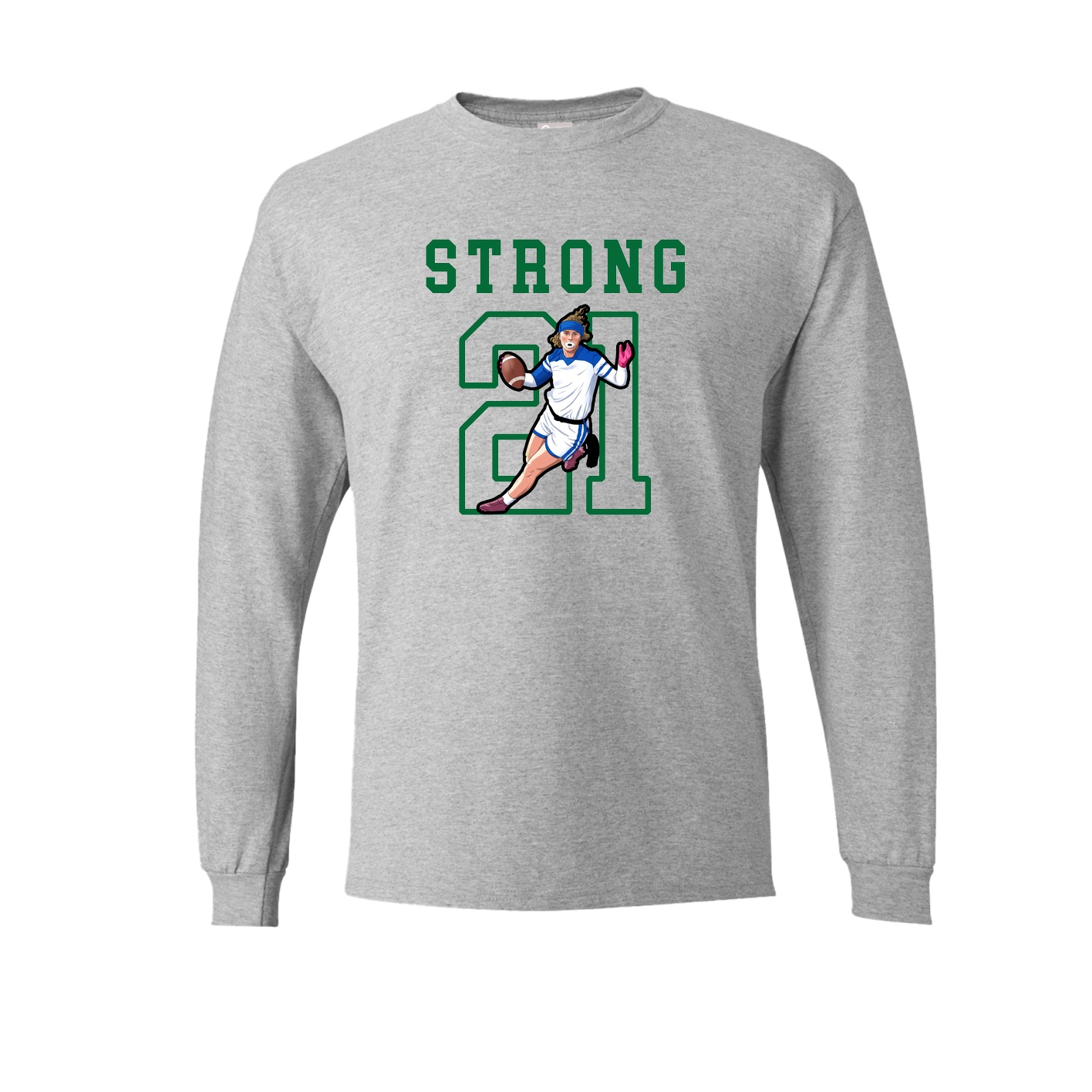 Long Sleeve Tee — Shirsey in Grey