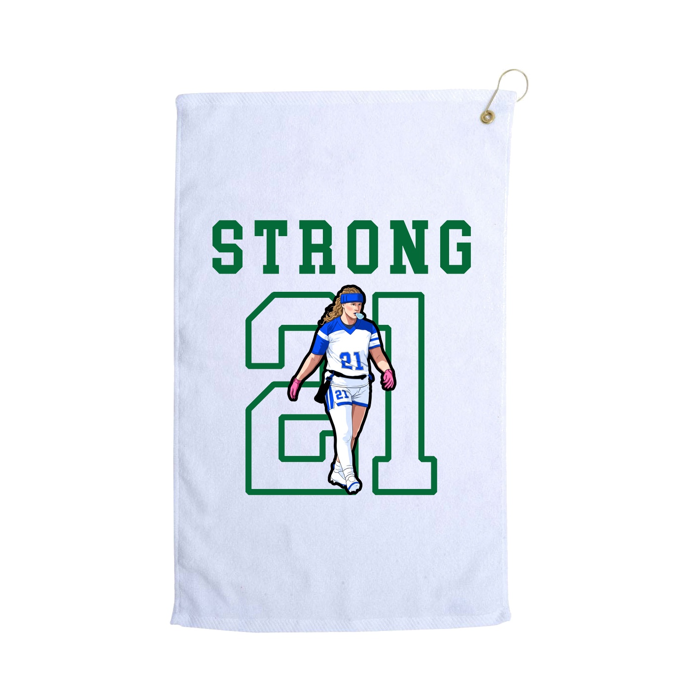 Golf Towel — Shirsey in White