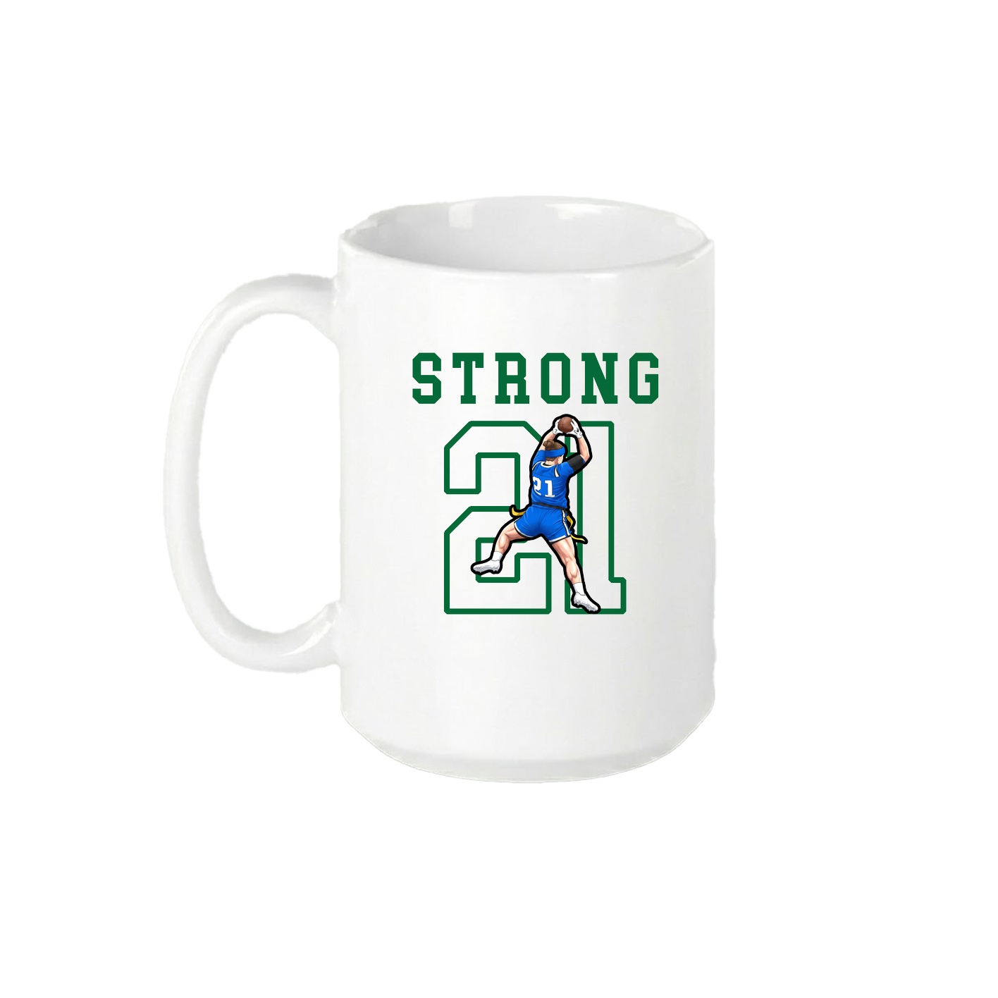 15oz Coffee Mug — Shirsey in White