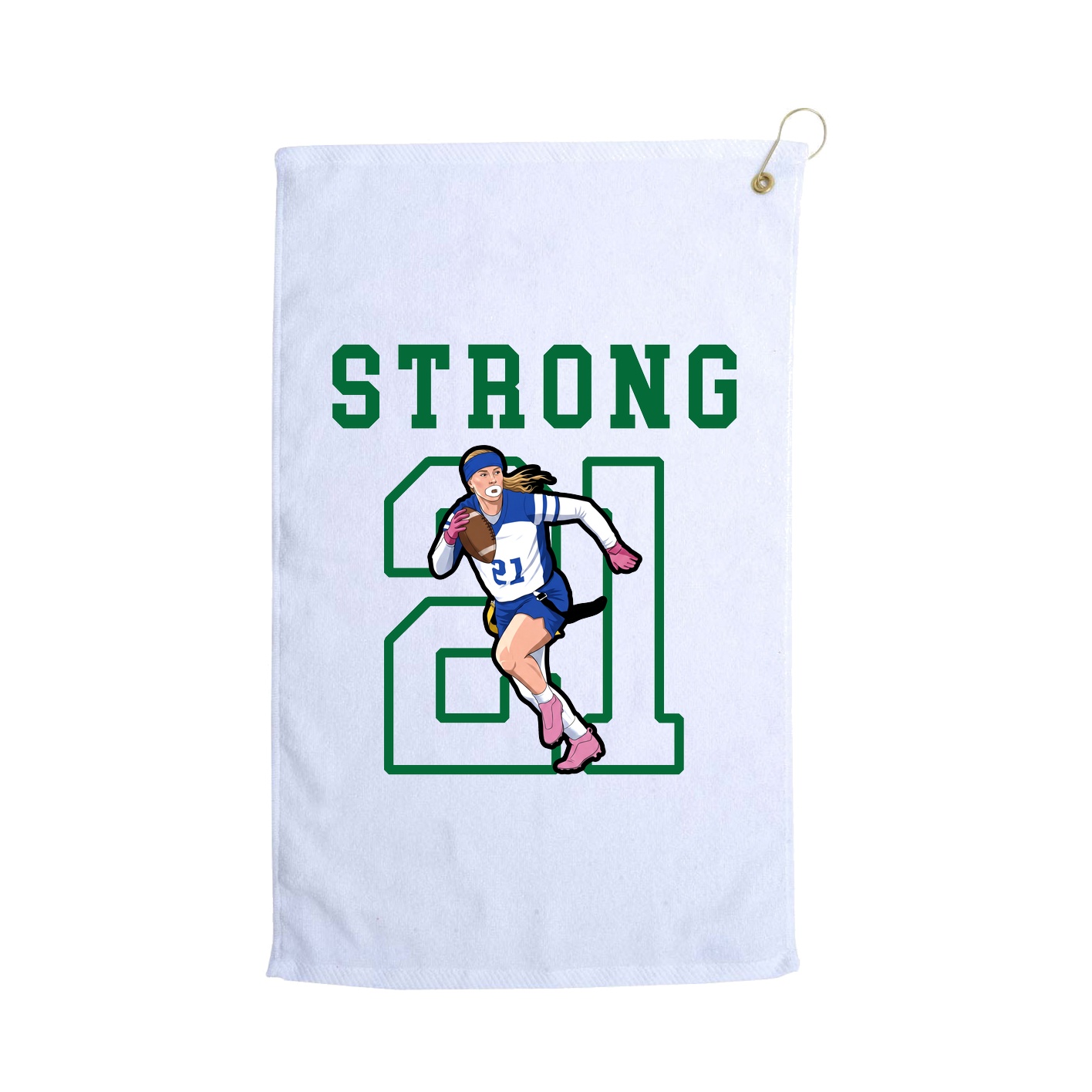 Golf Towel — Shirsey in White