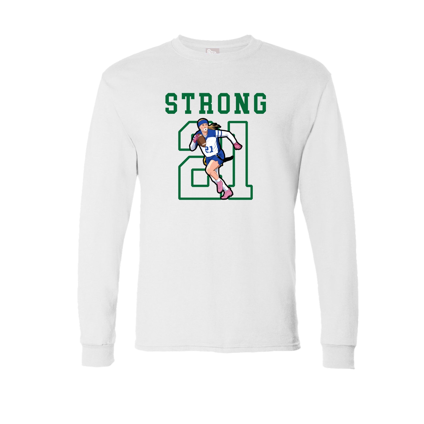 Long Sleeve Tee — Shirsey in White