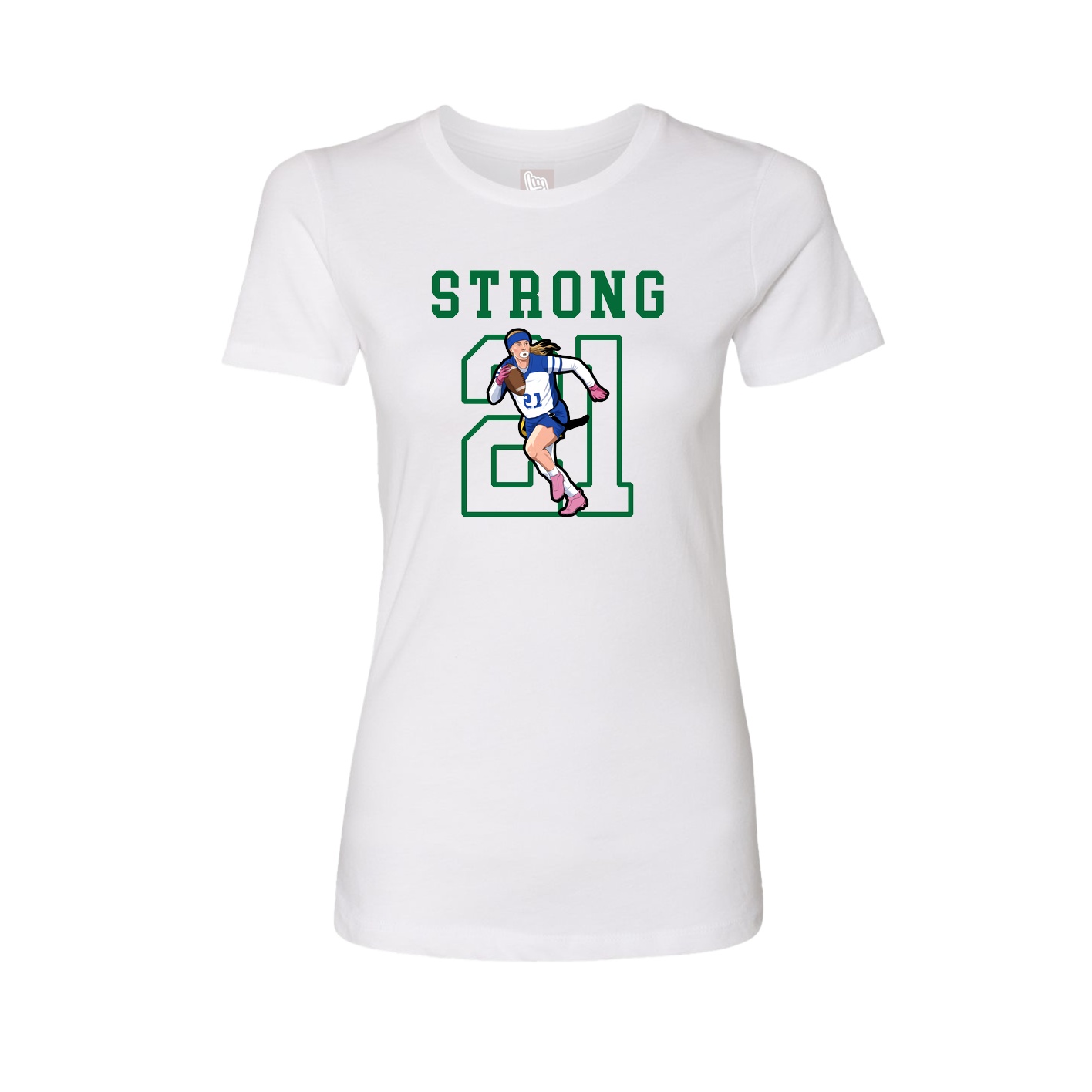 Fitted Women's Tee — Shirsey in White