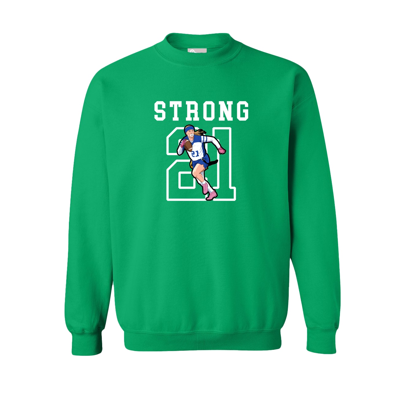 Fleece Crew — Shirsey in Green