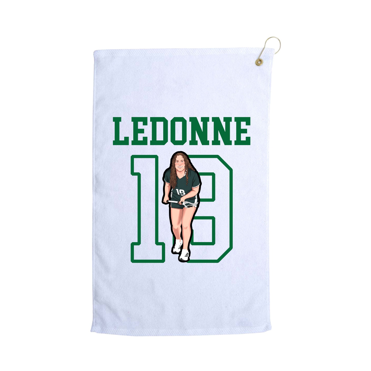Golf Towel — Shirsey in White