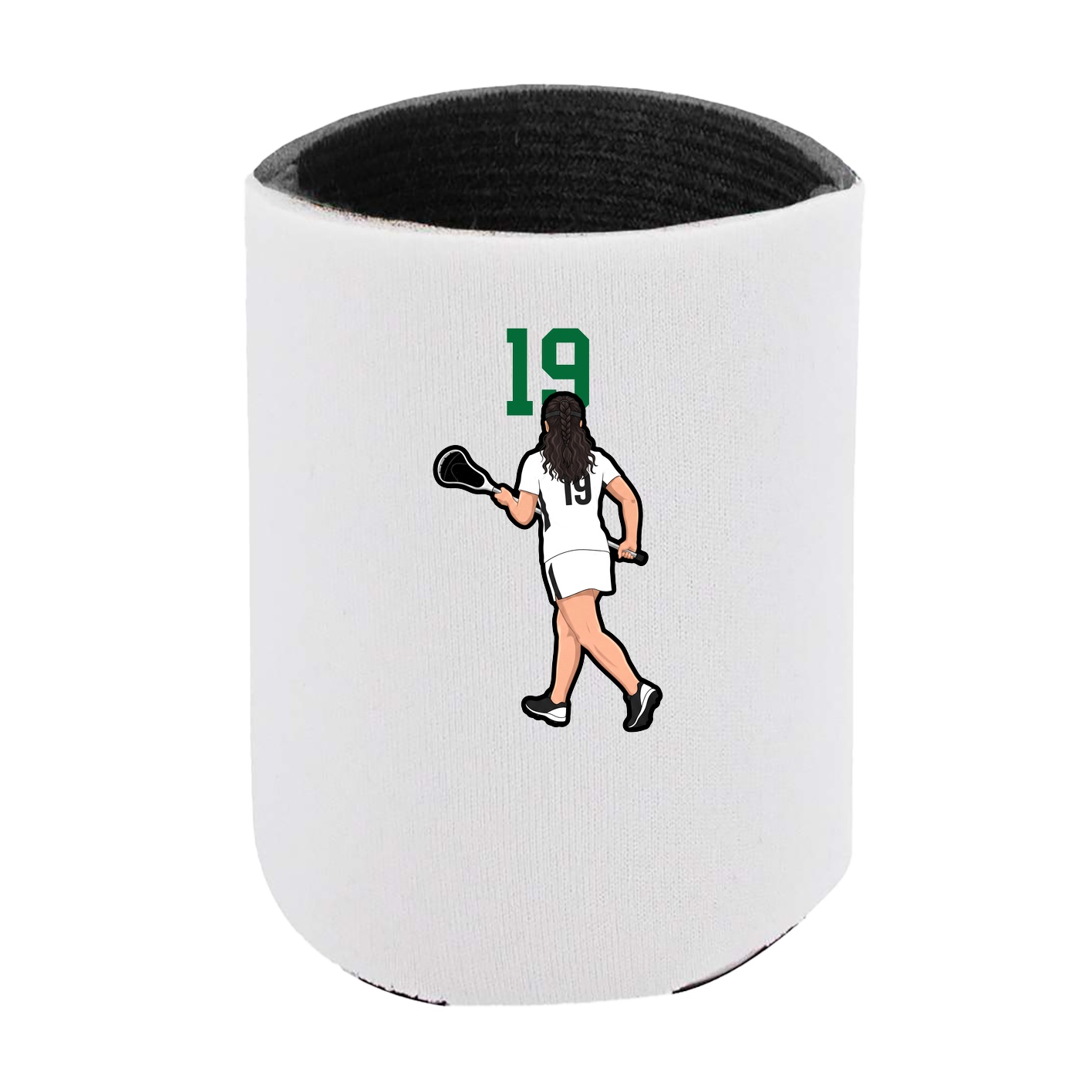 Can Holder — Number Top in White