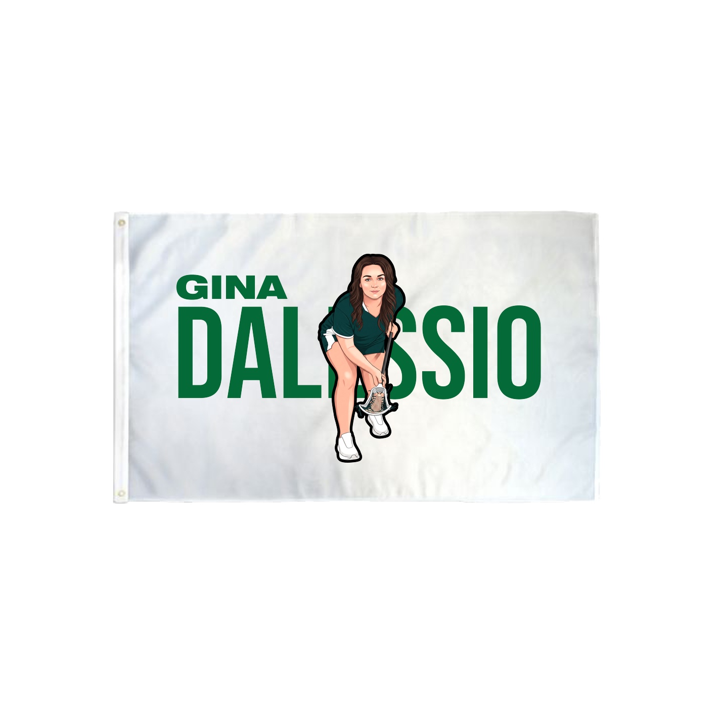 3x5 Flag — Player Name in Classic