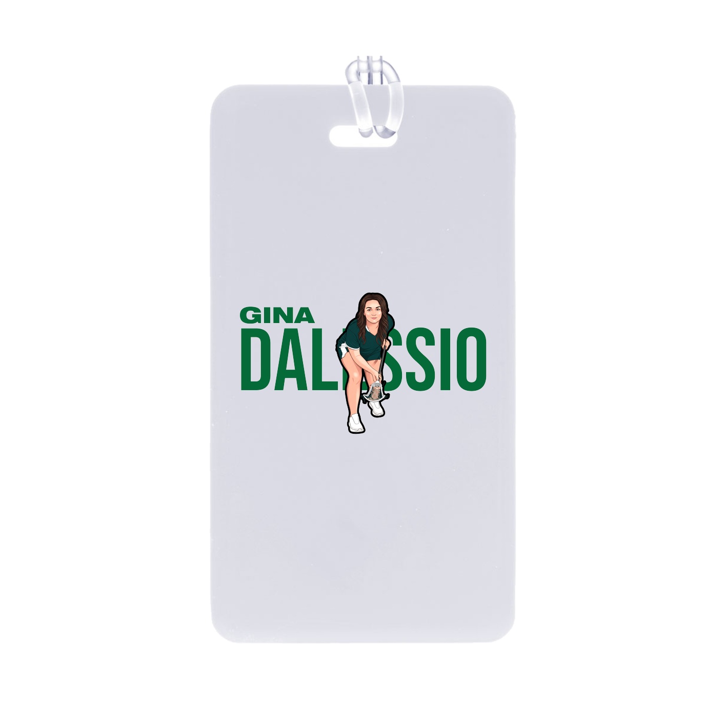 Bag Tag — Player Name in Classic