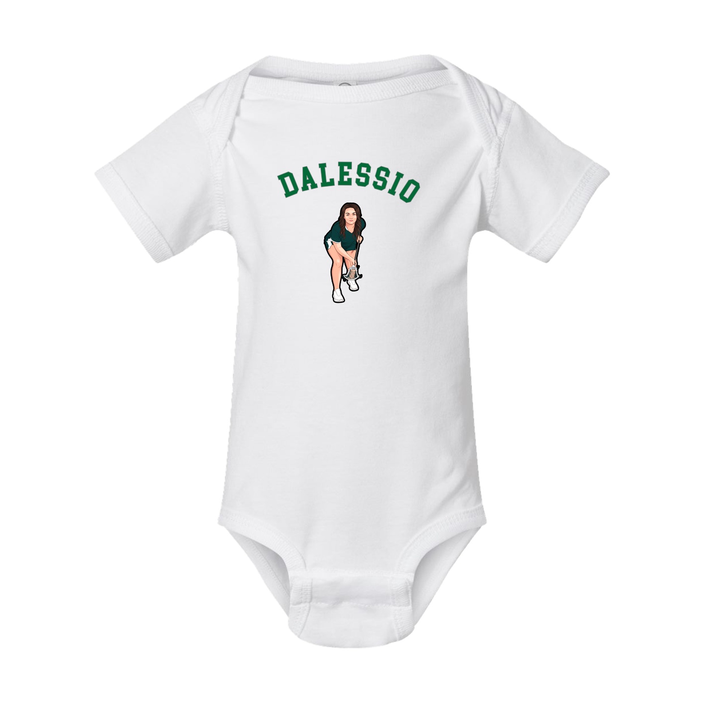 Baby Onesie — Shirsey Arch in White