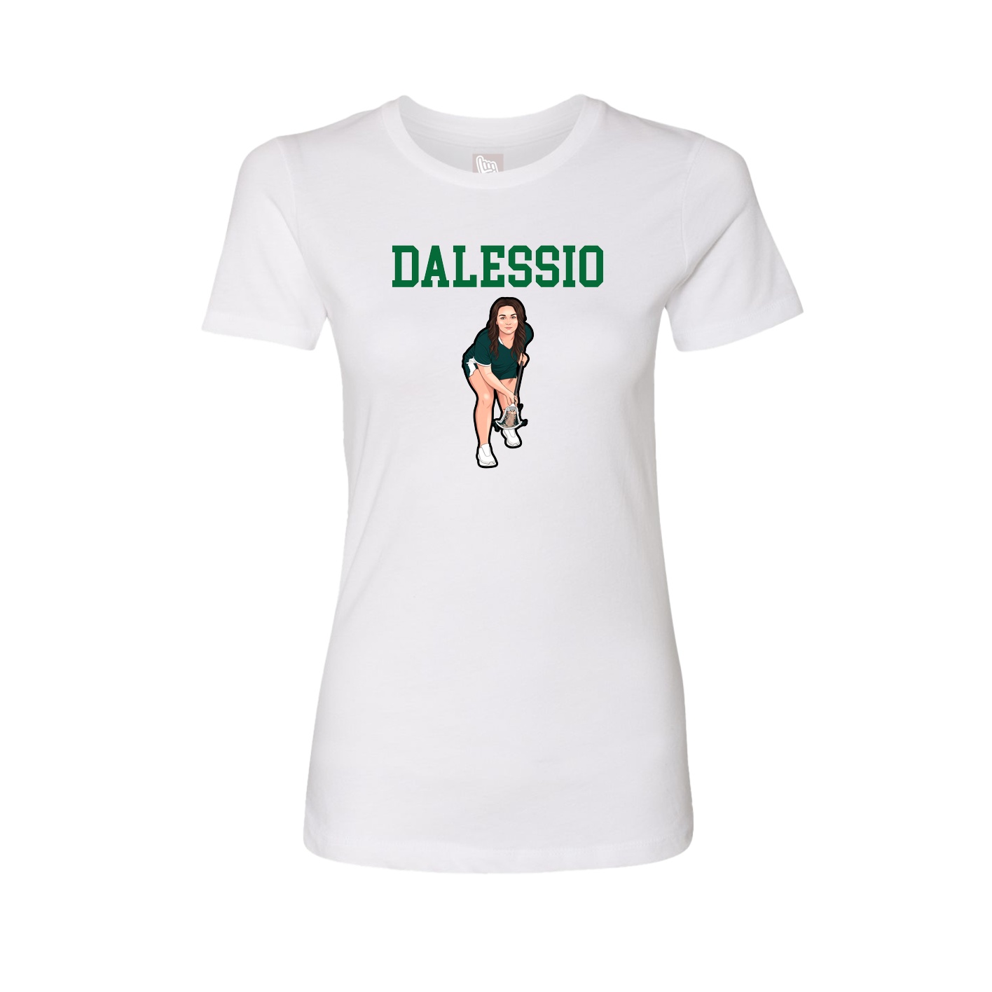 Fitted Women's Tee — Shirsey in White