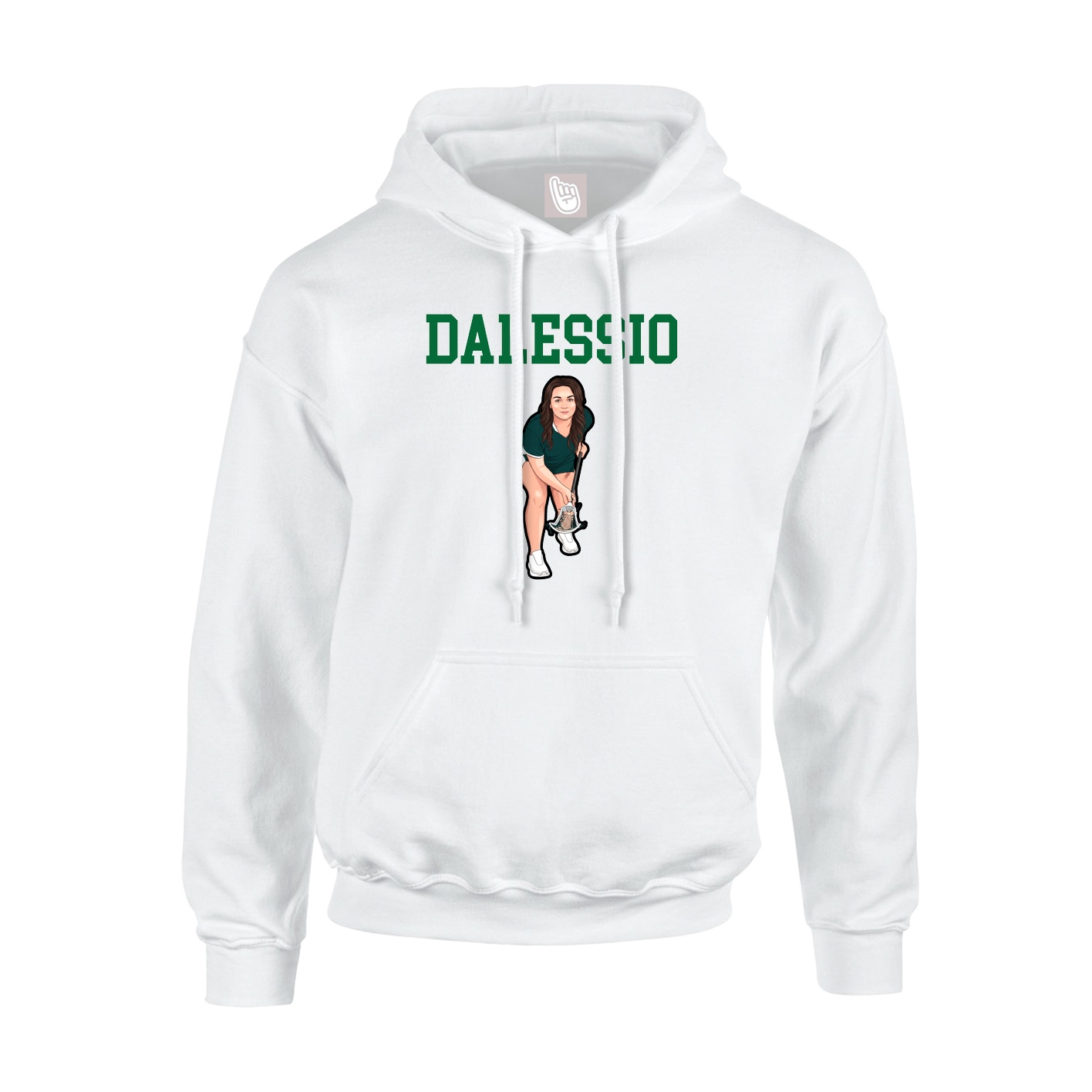 Youth Hoodie — Shirsey in White
