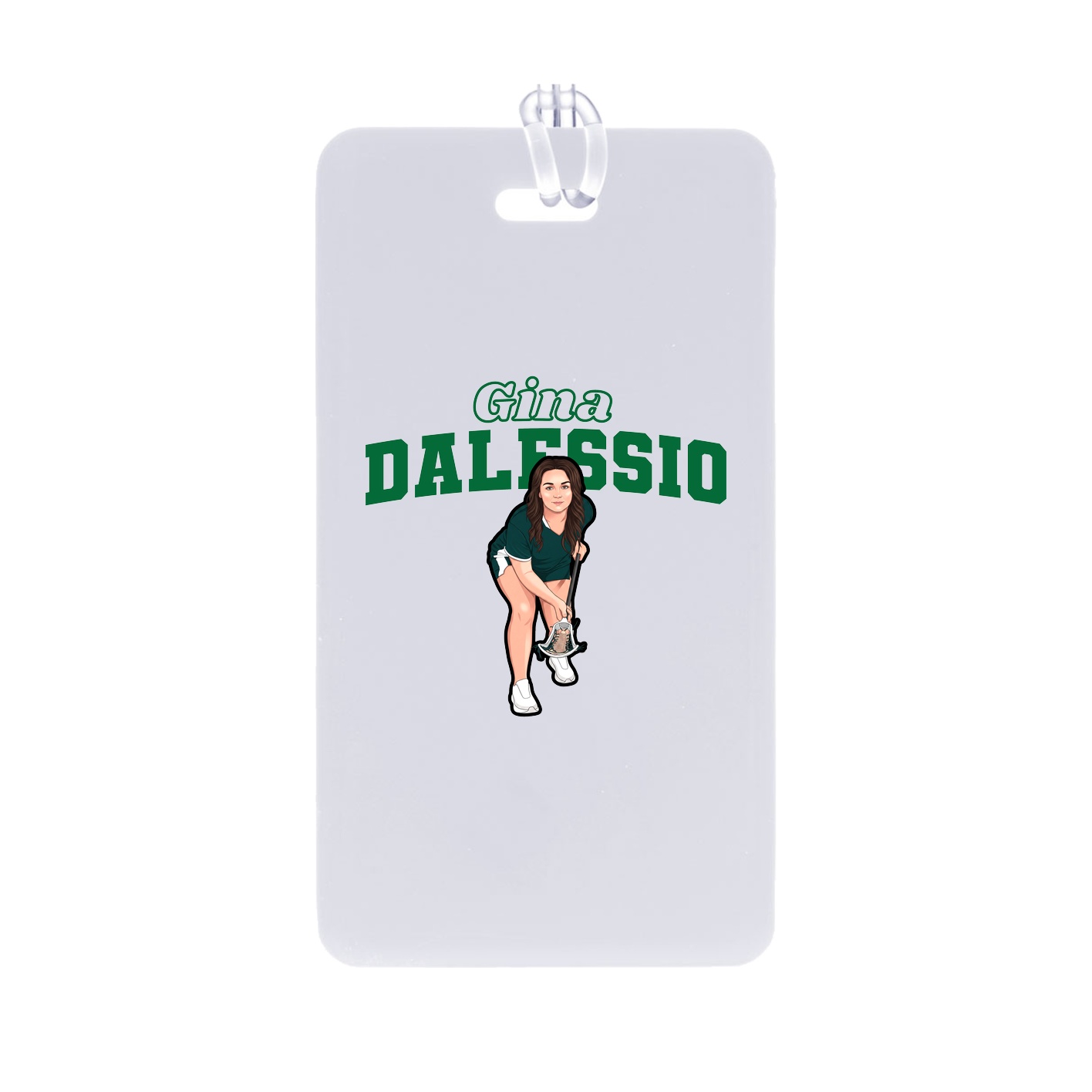 Bag Tag — Name Arch in Classic