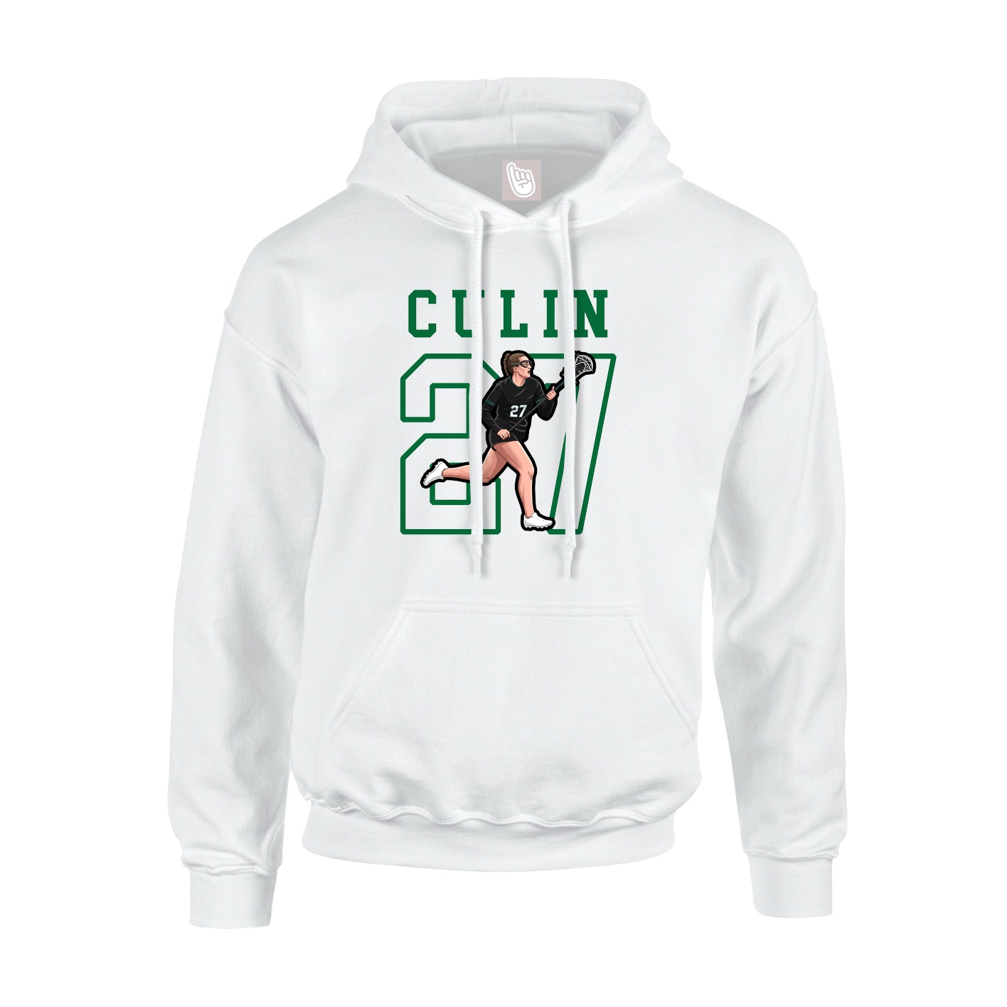 Youth Hoodie — Shirsey in White