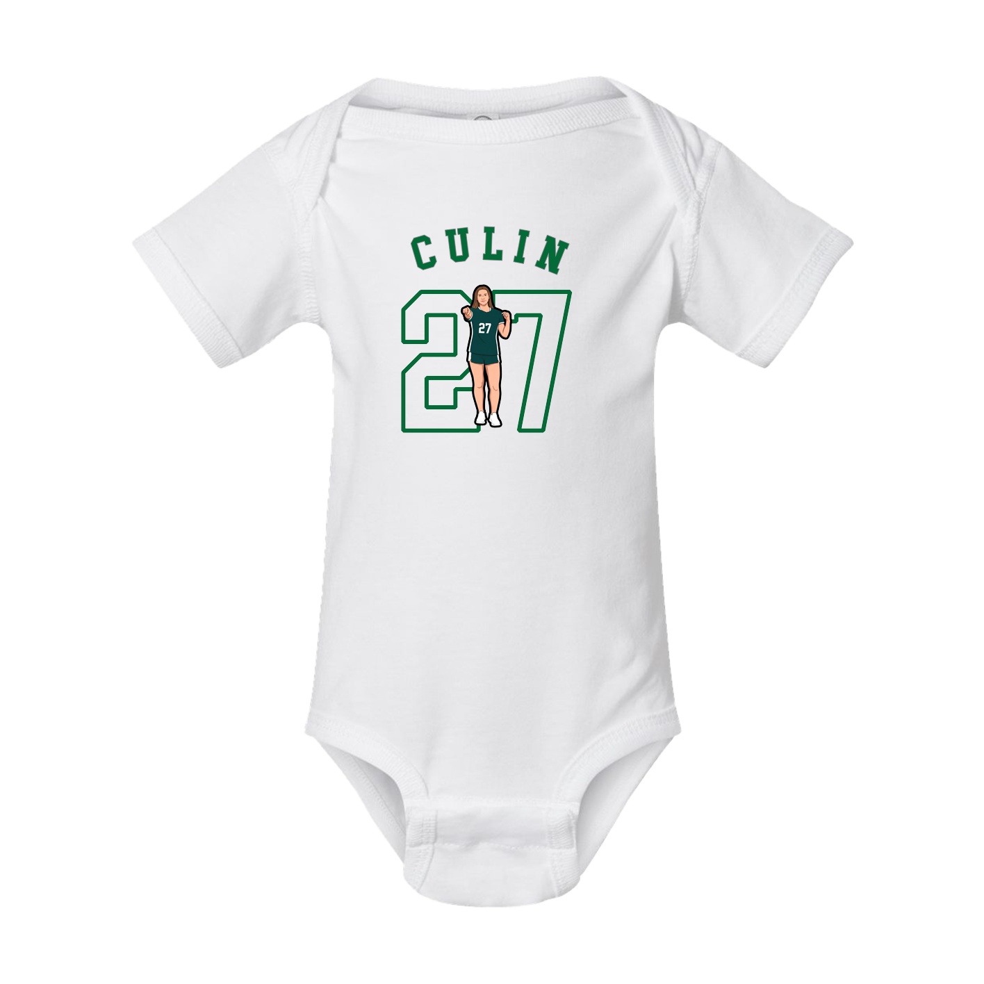 Baby Onesie — Shirsey Arch in White