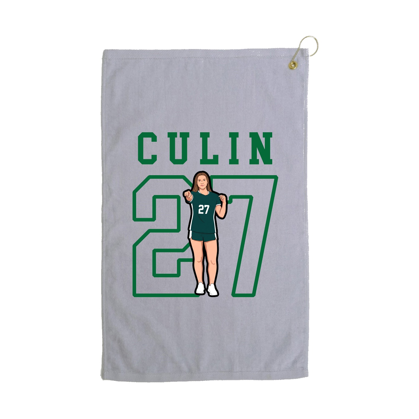 Golf Towel — Shirsey in Grey
