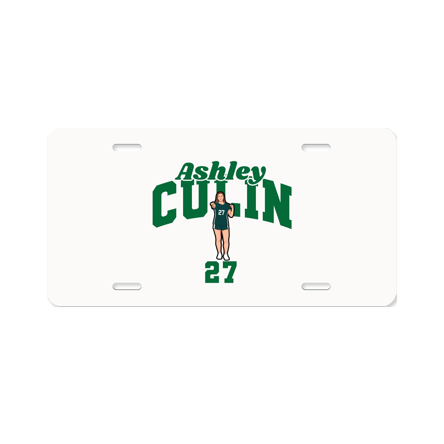 License Plate — Signature Arch in Classic
