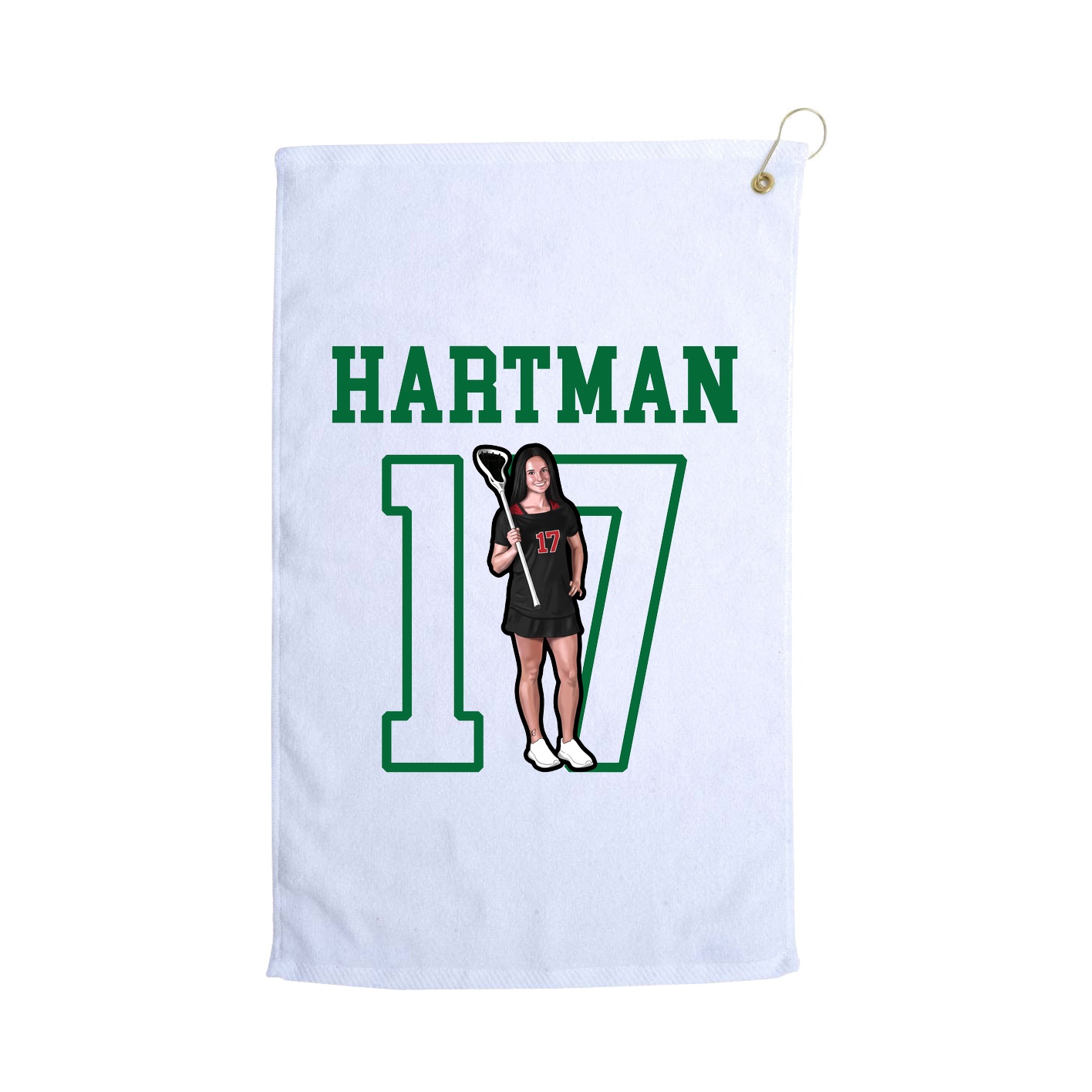 Golf Towel — Shirsey in White
