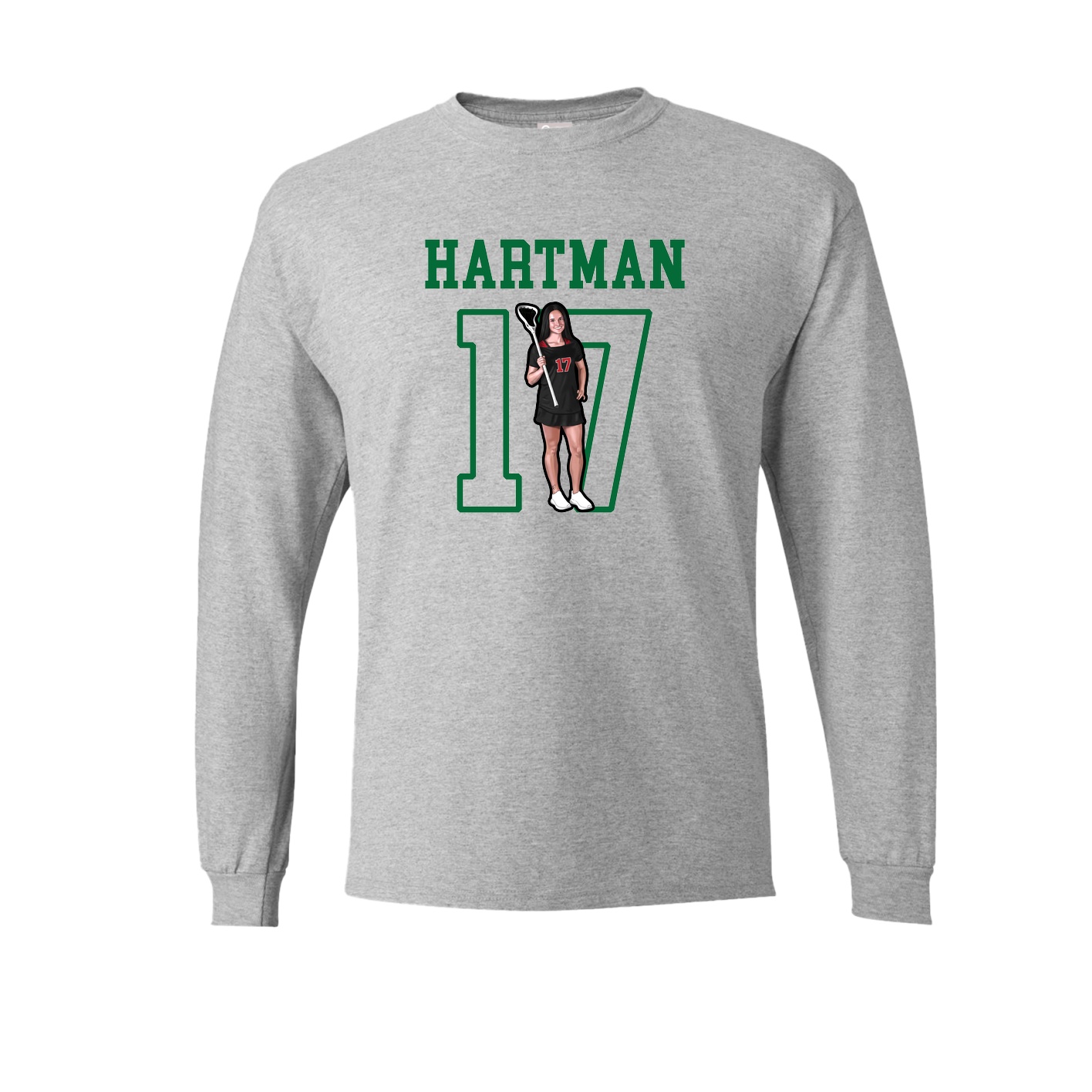 Long Sleeve Tee — Shirsey in Grey