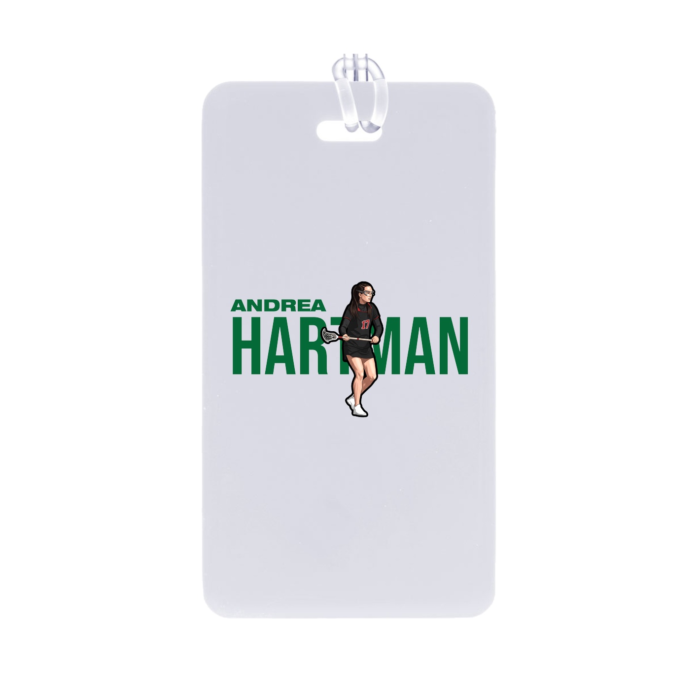 Bag Tag — Player Name in Classic