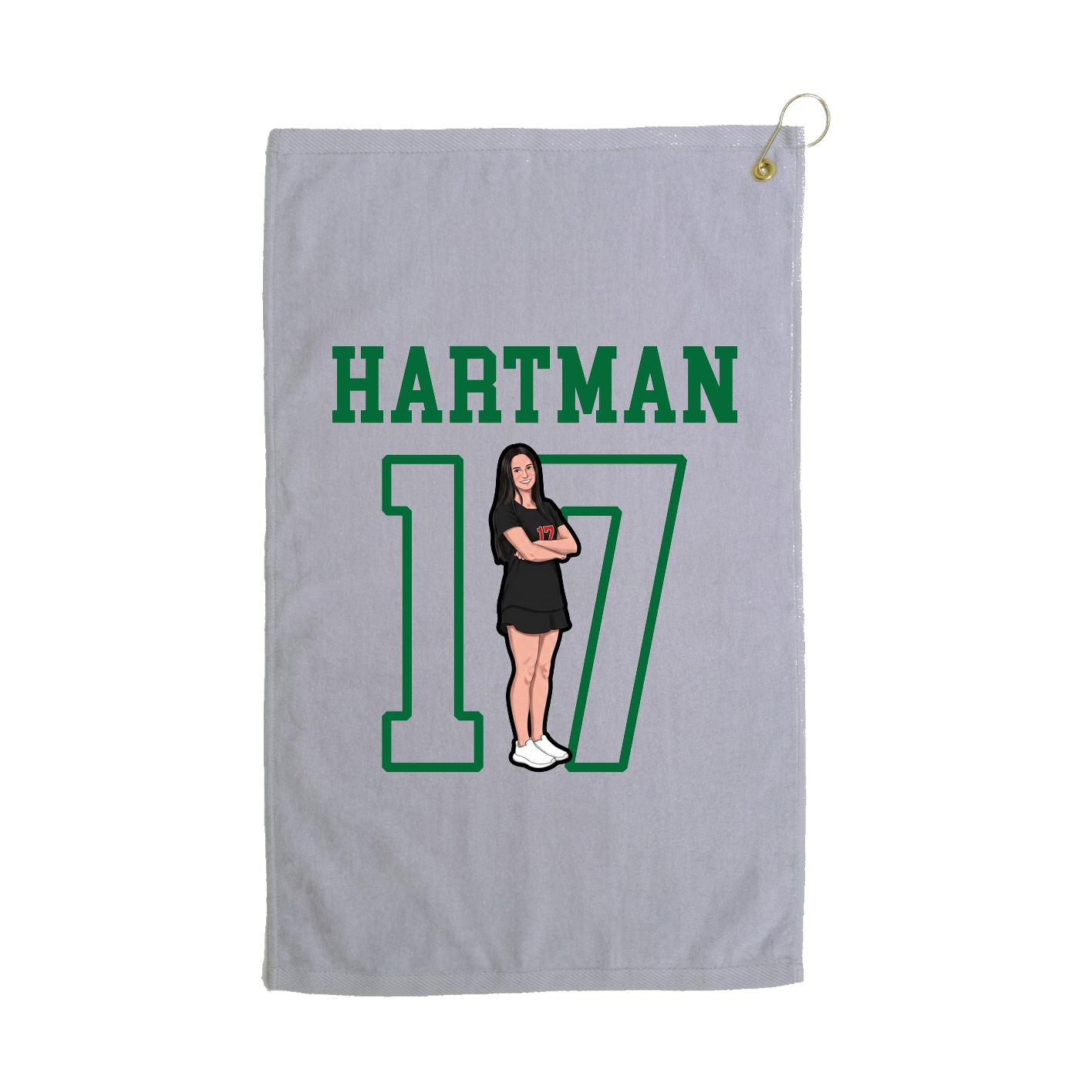 Golf Towel — Shirsey in Grey
