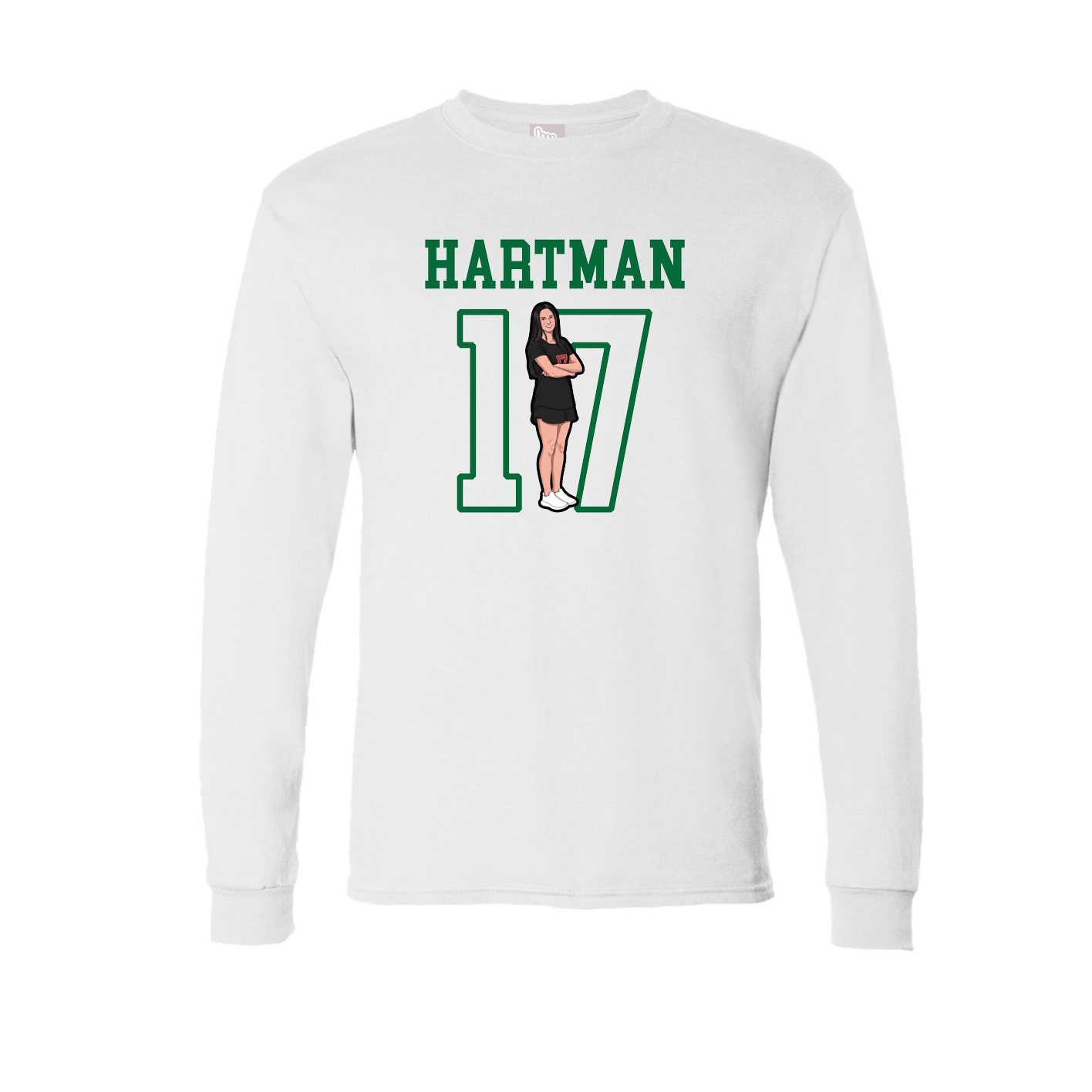 Long Sleeve Tee — Shirsey in White