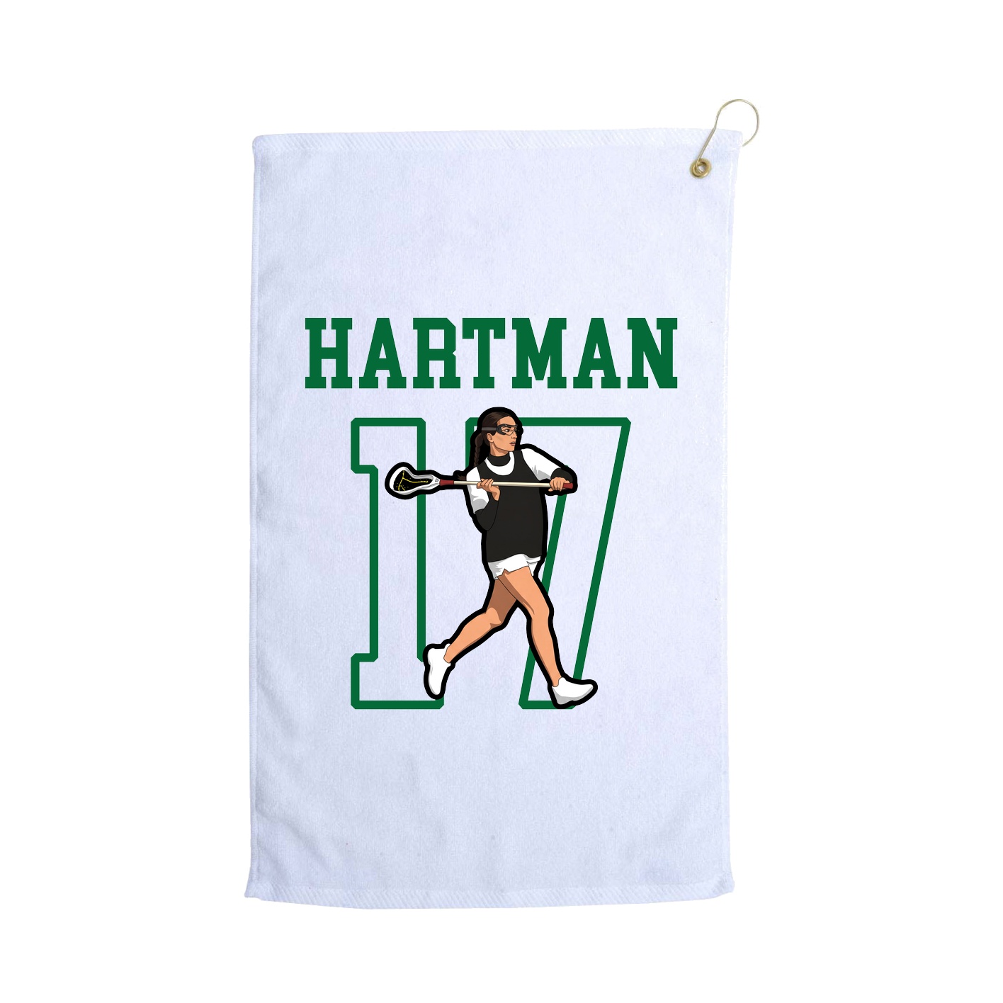 Golf Towel — Shirsey in White