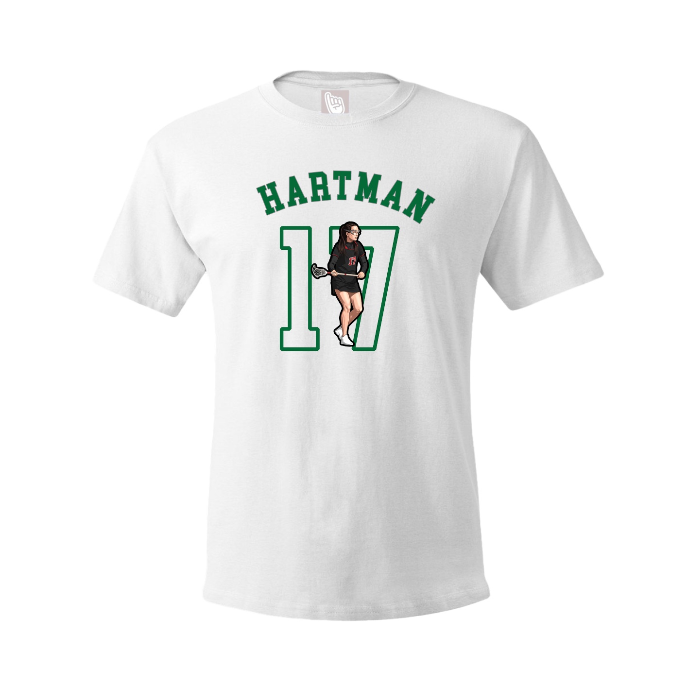 Youth Tee — Shirsey Arch in White
