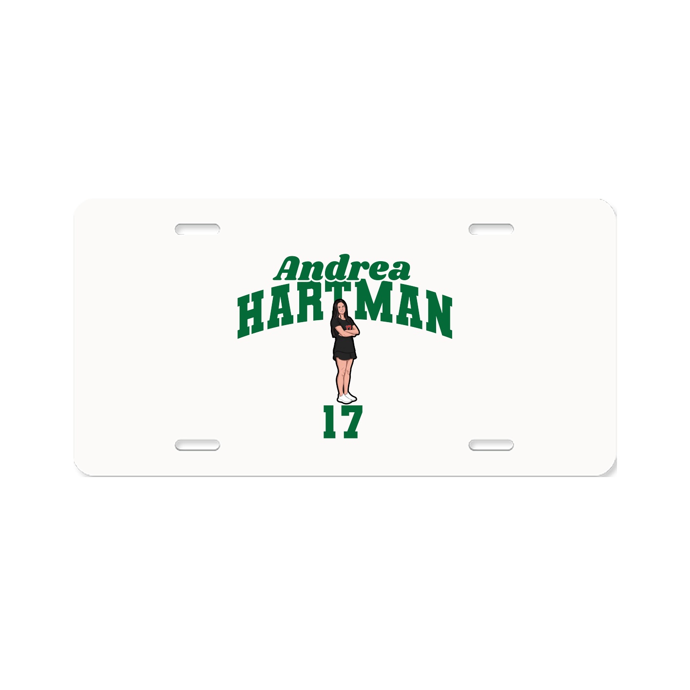 License Plate — Signature Arch in Classic