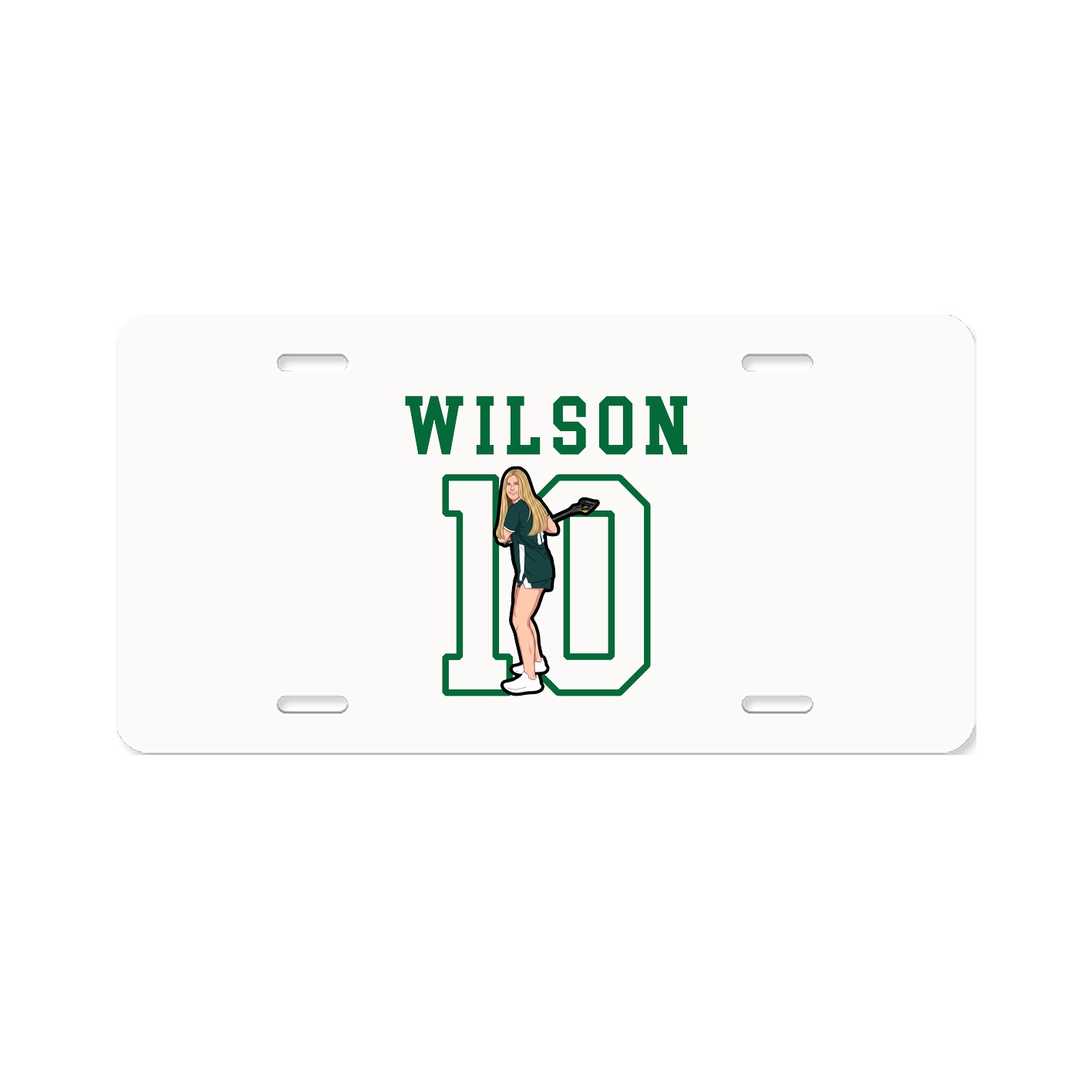 License Plate — Shirsey in Classic
