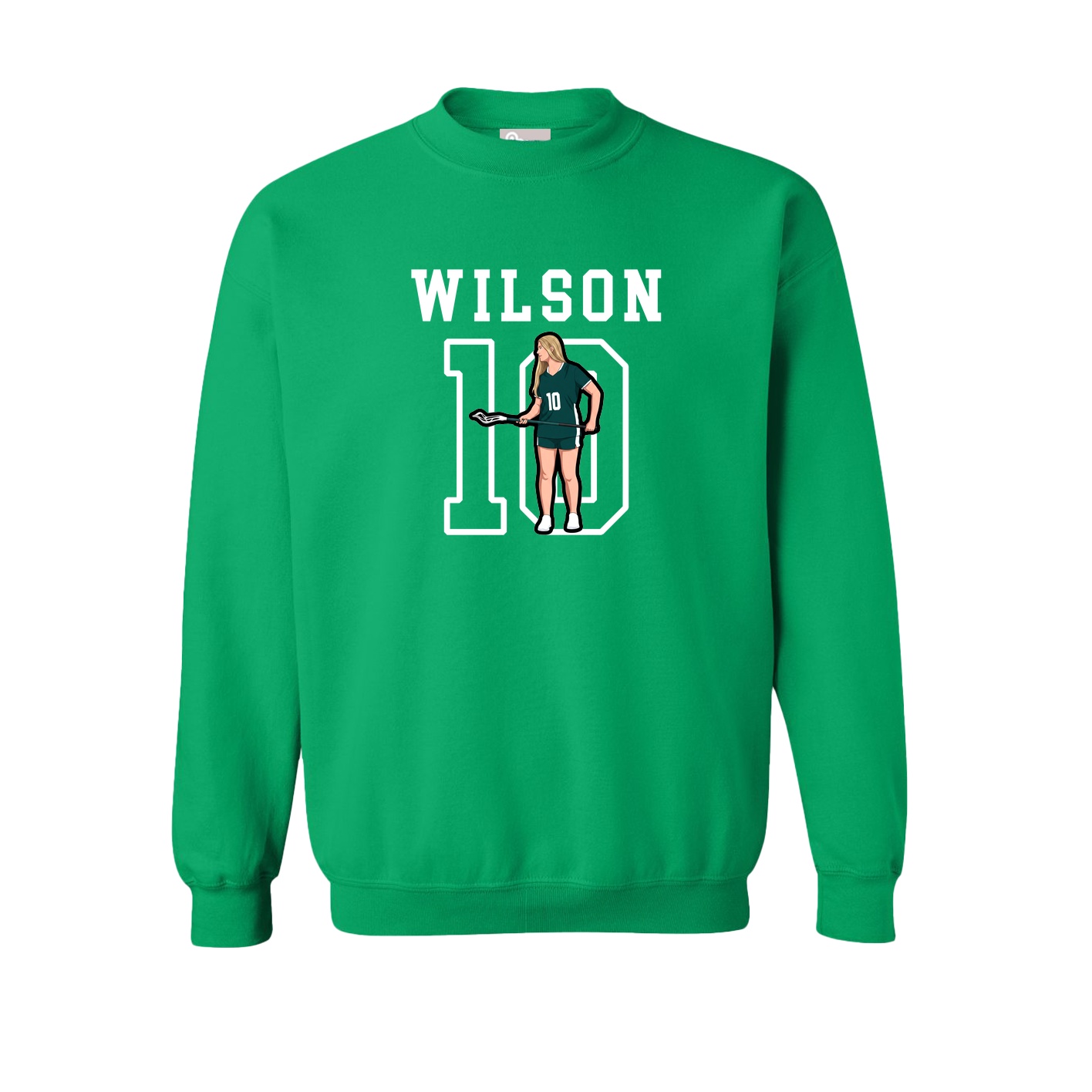 Fleece Crew — Shirsey in Green