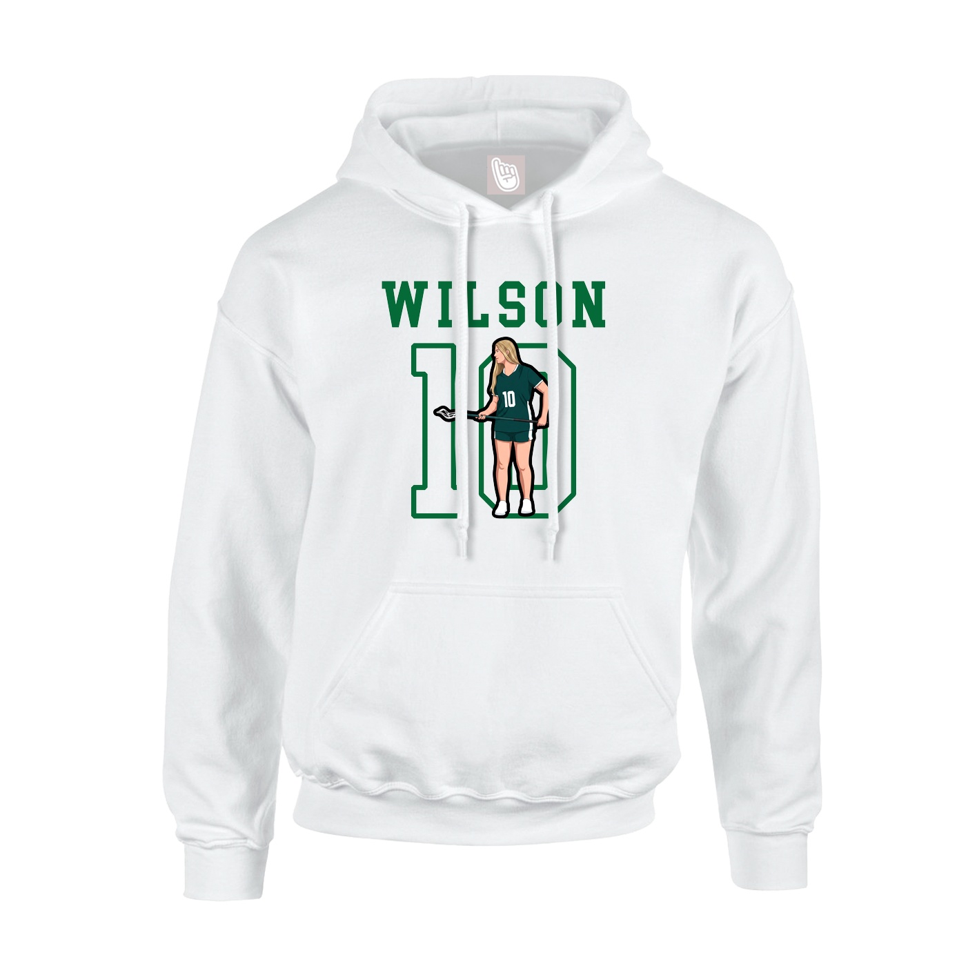 Youth Hoodie — Shirsey in White