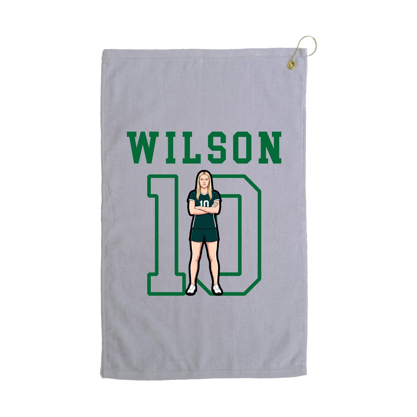 Golf Towel — Shirsey in Grey