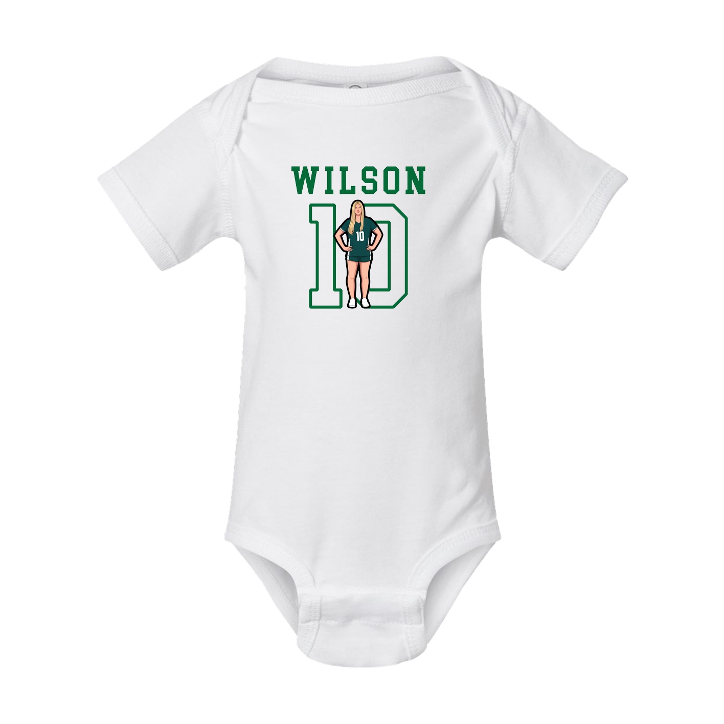 Baby Onesie — Shirsey in White