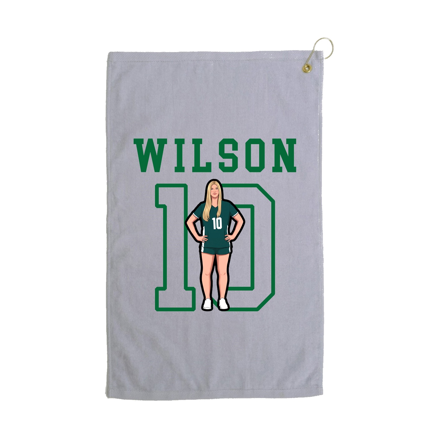 Golf Towel — Shirsey in Grey